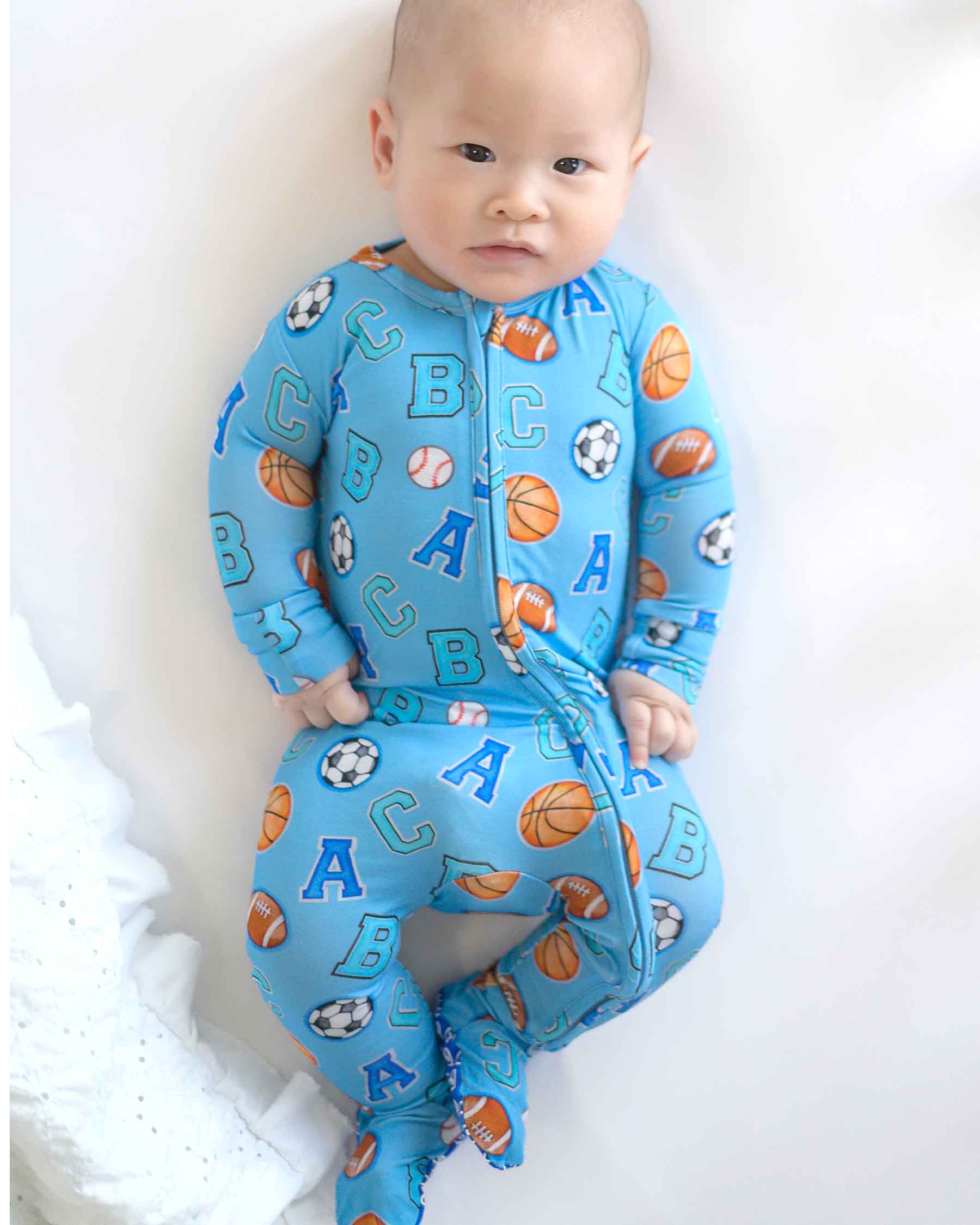 Andrew Zippered Footie