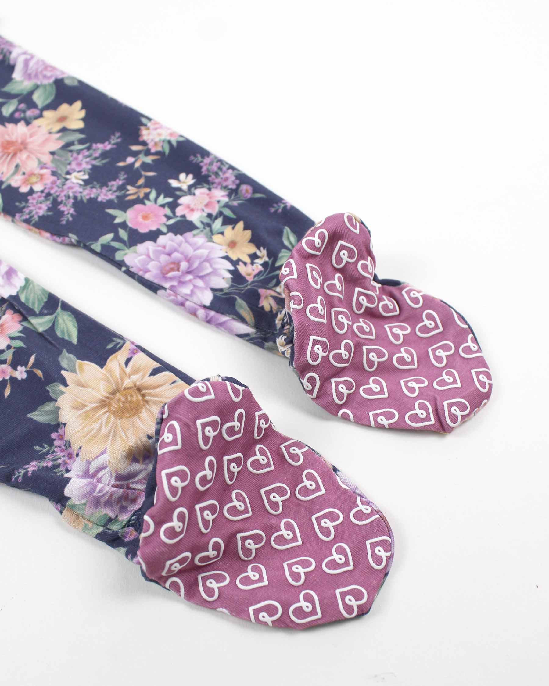 Anna Ruffled Zippered Footie