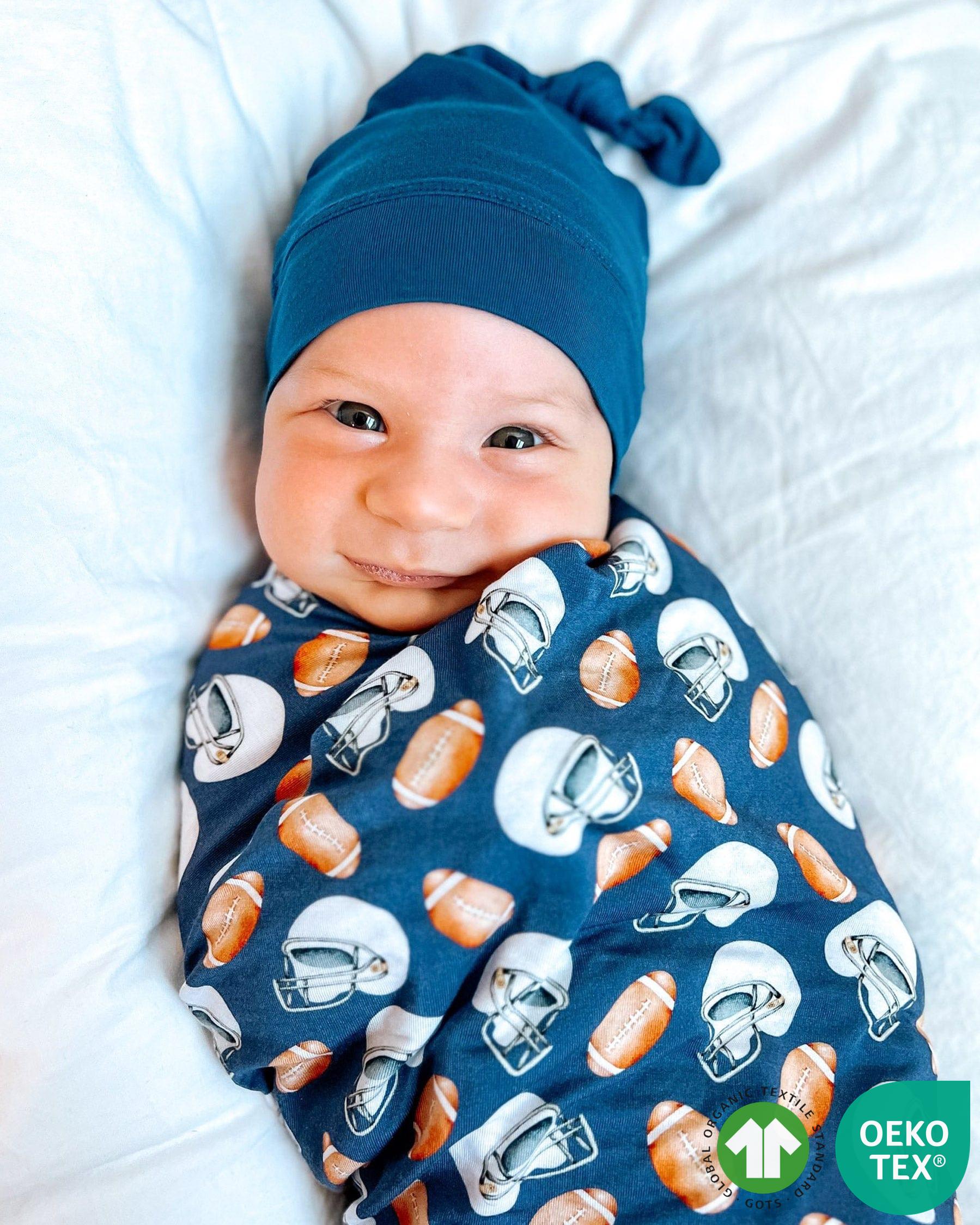 Football Bamboo Beanie