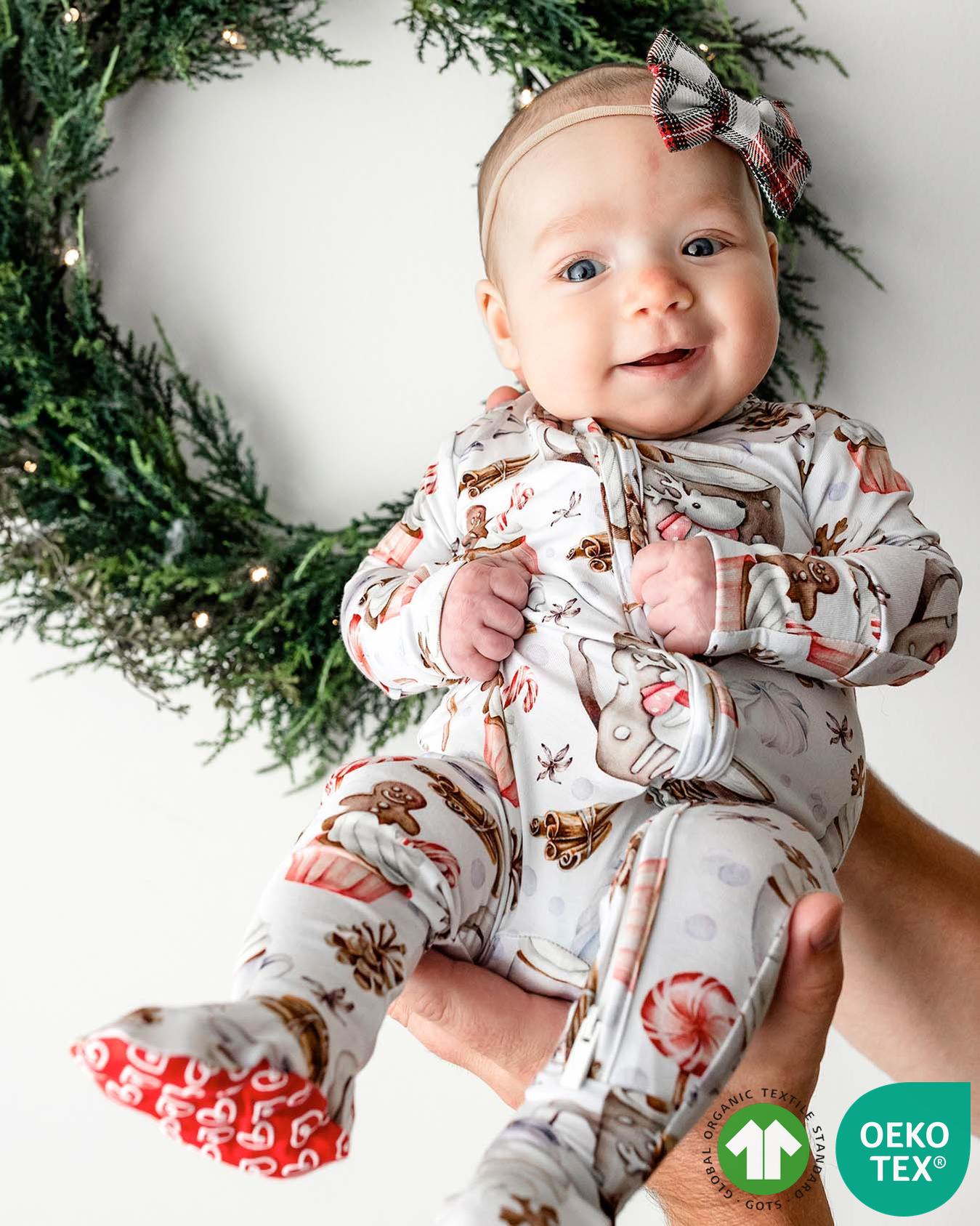 Joy Zippered Footie-[Black Friday Christmas Bamboo Pajamas Deals ]-Lev Baby ™