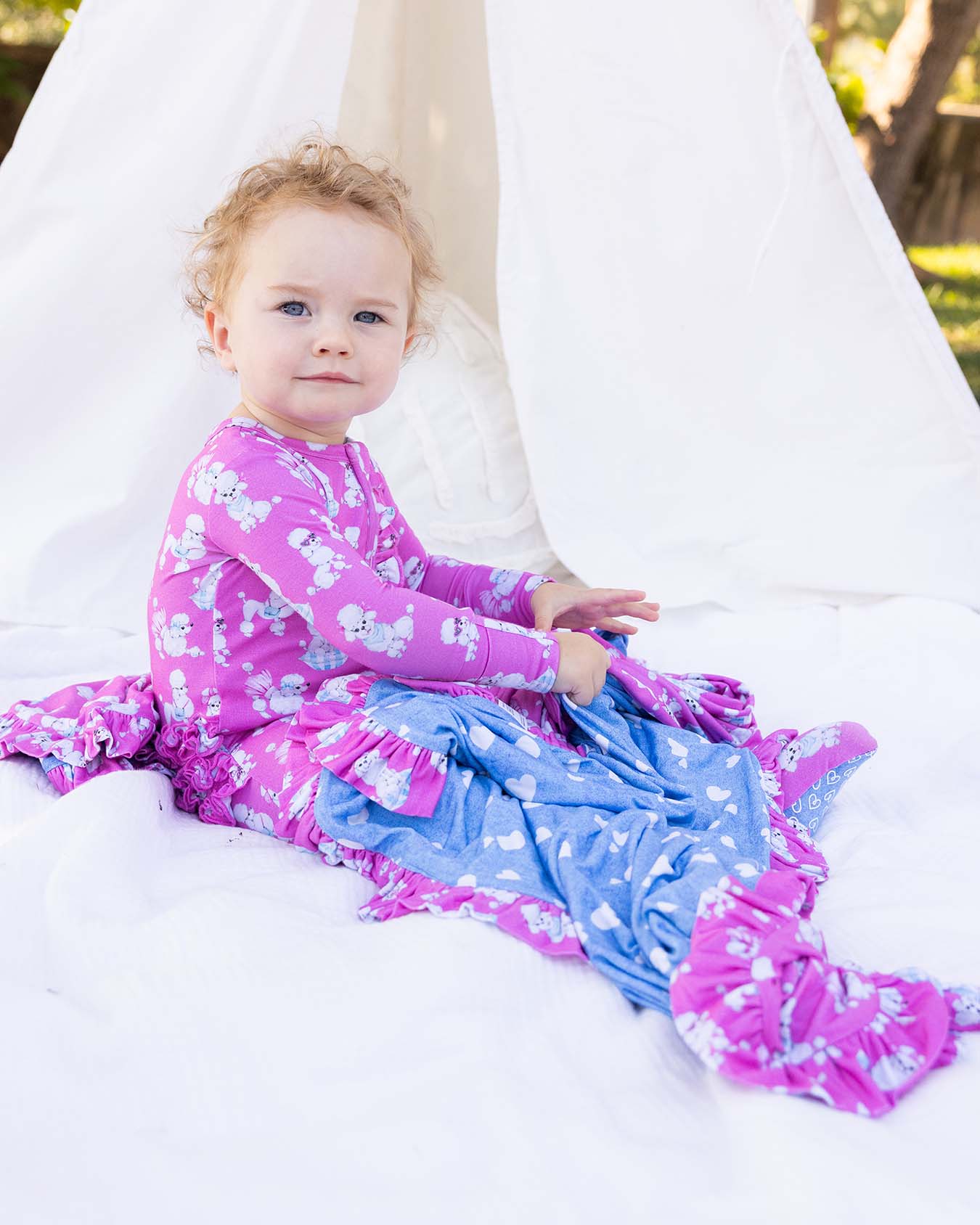 Gabi Ruffled Blanket
