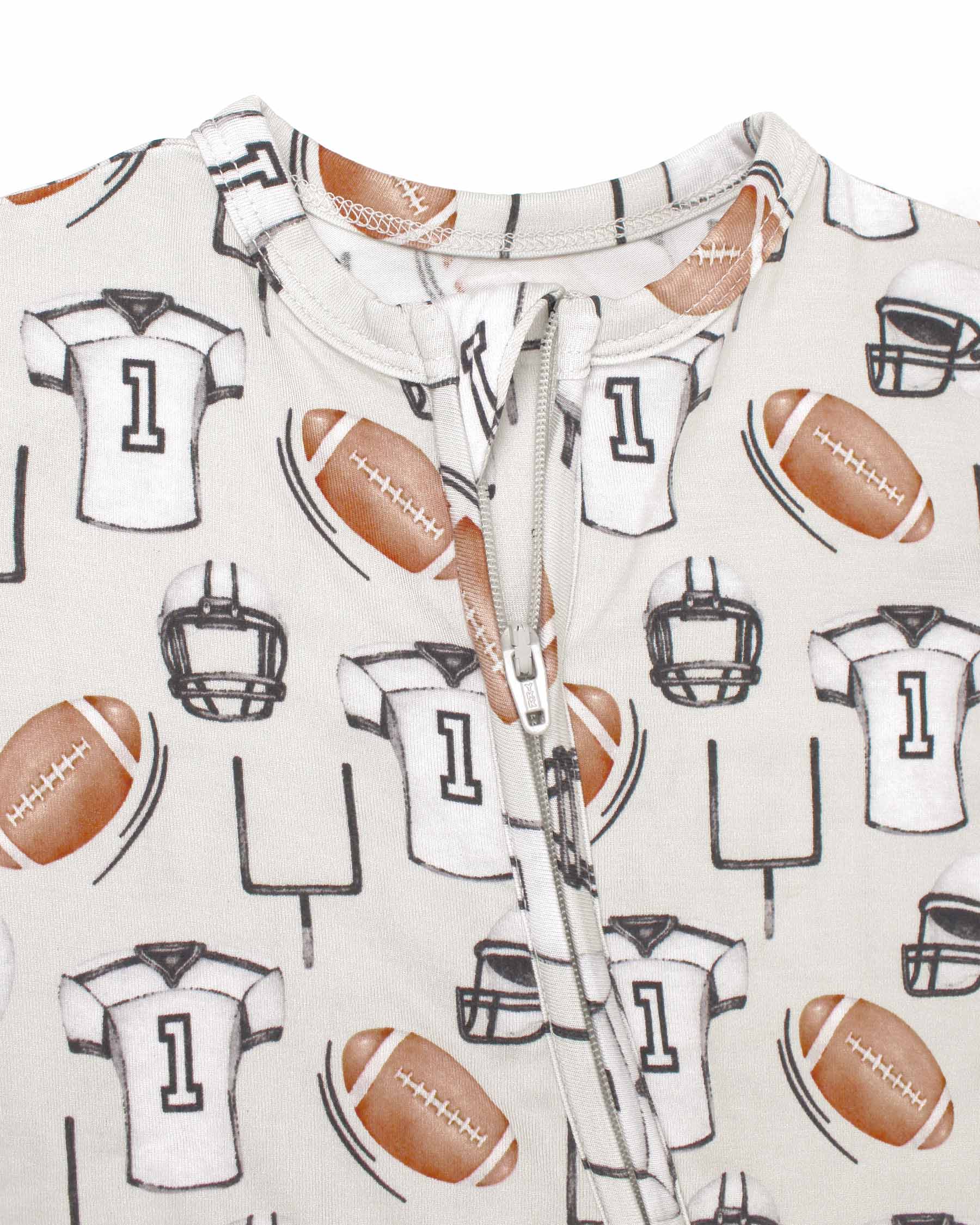 Brady Zippered Footie