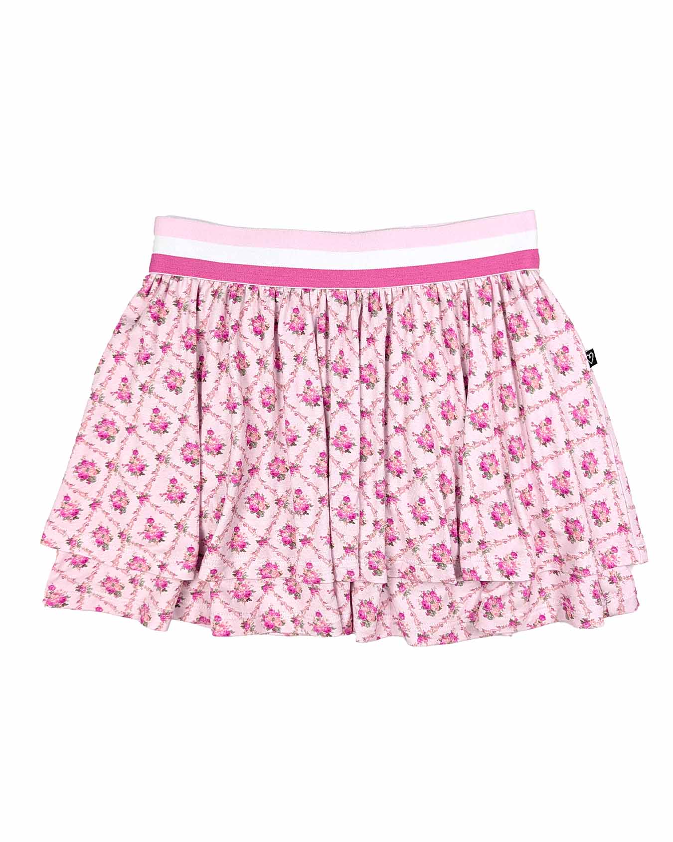 Caroline Elastic Waistband Skort
