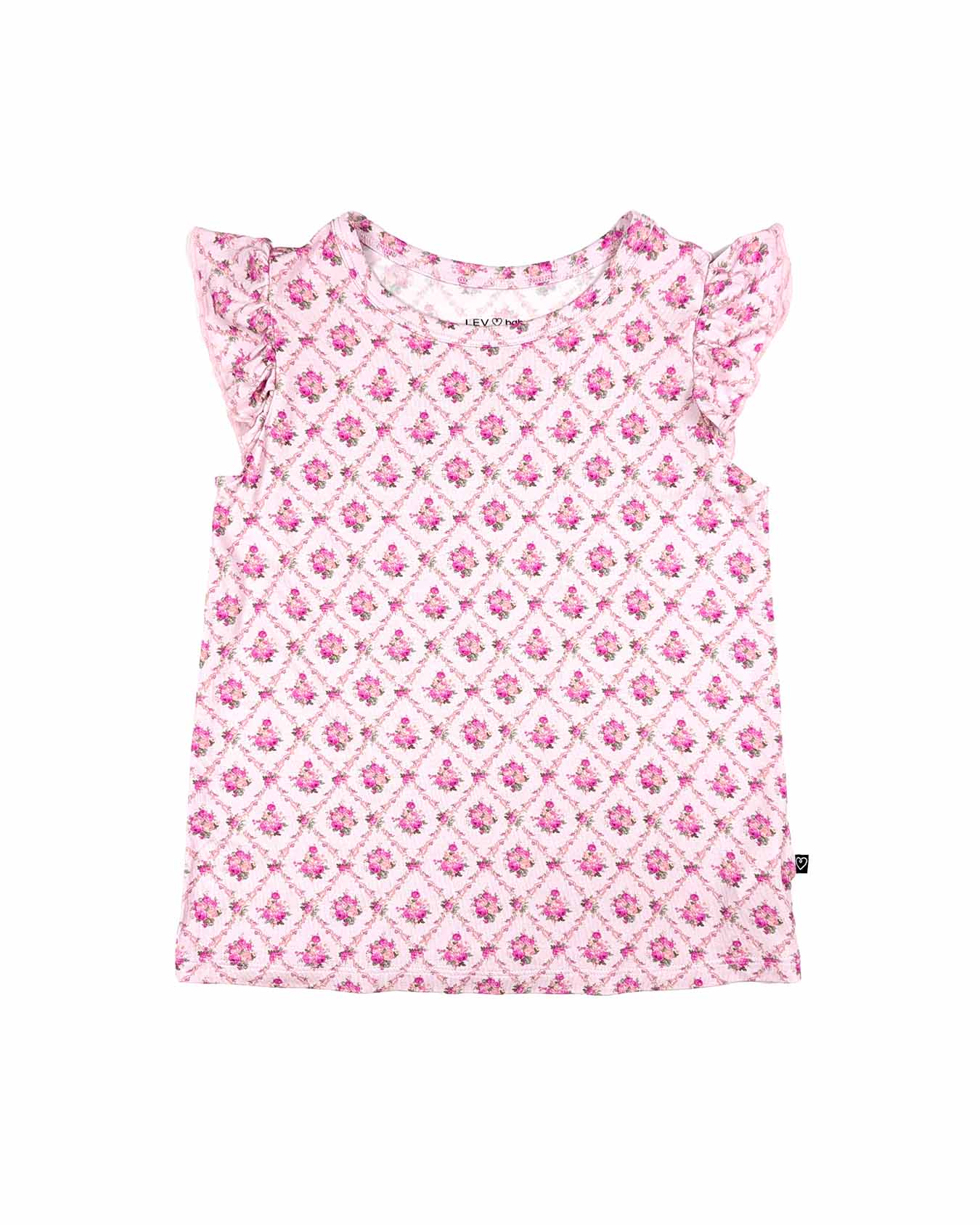 Caroline Flutter Sleeve Top
