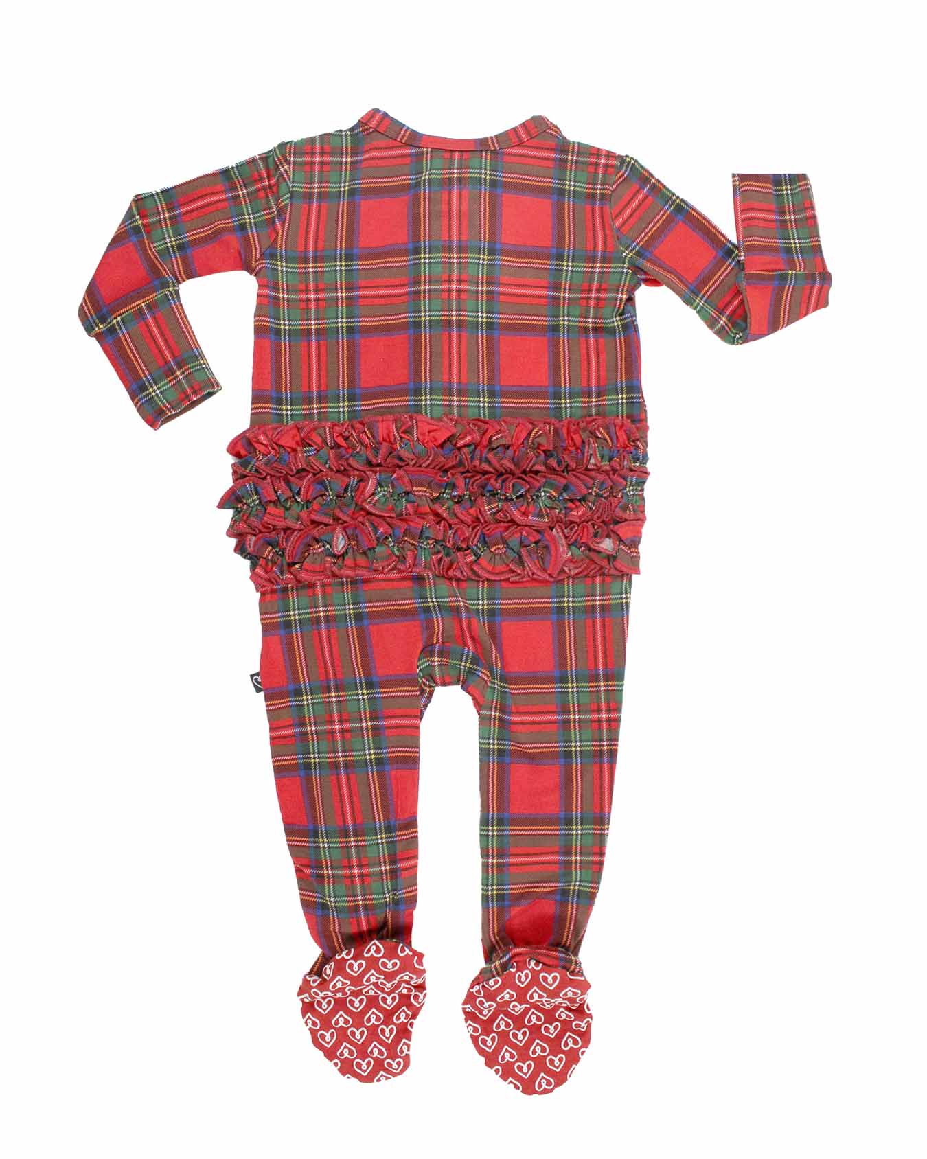 December Ruffled Footie