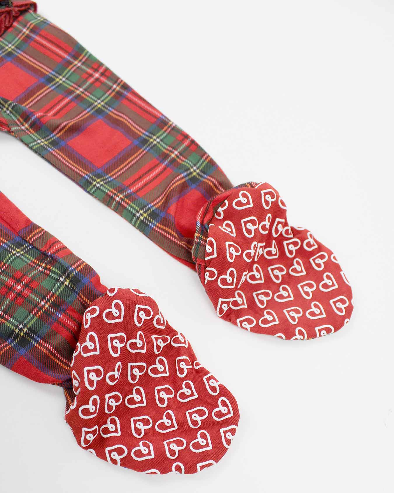 December Ruffled Footie