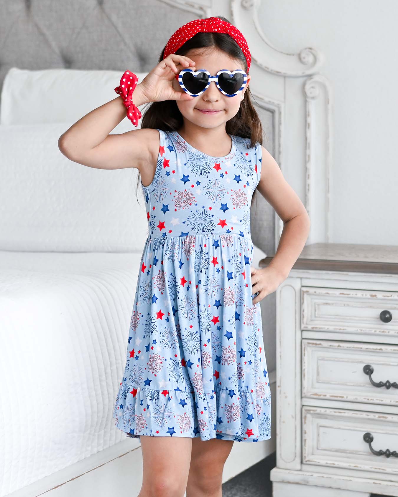 Fireworks Toddler Dress