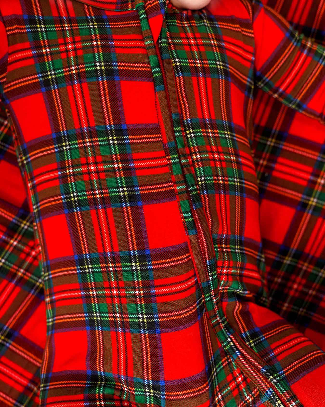 December Zippered Footie (no ruffle)