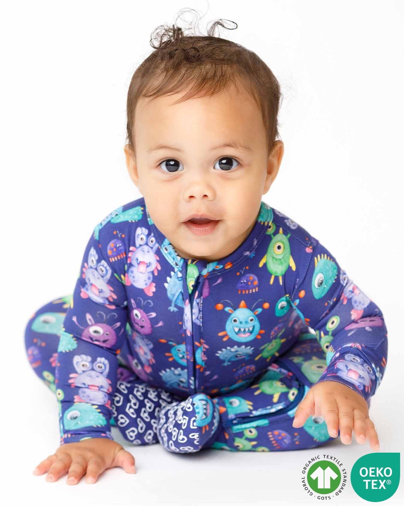 Wyatt Zippered Footie