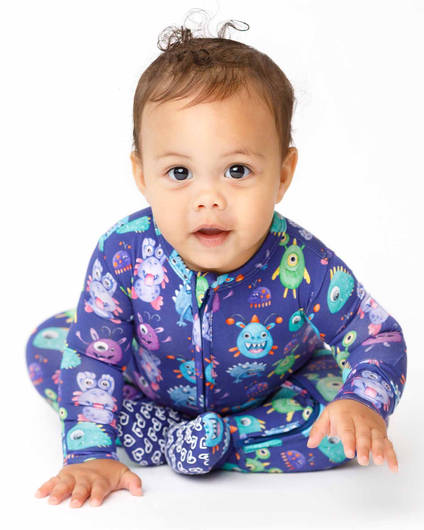 Wyatt Zippered Footie