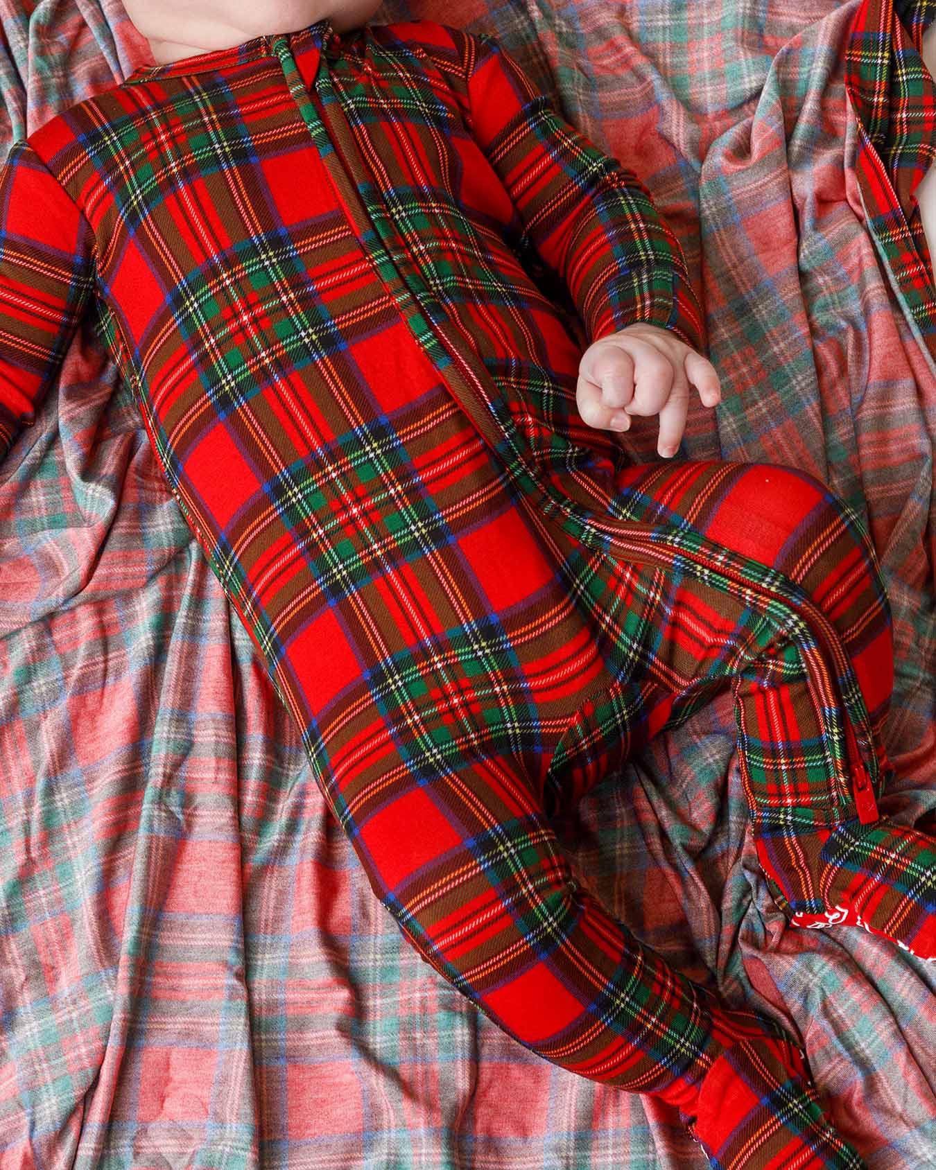 December Zippered Footie (no ruffle)
