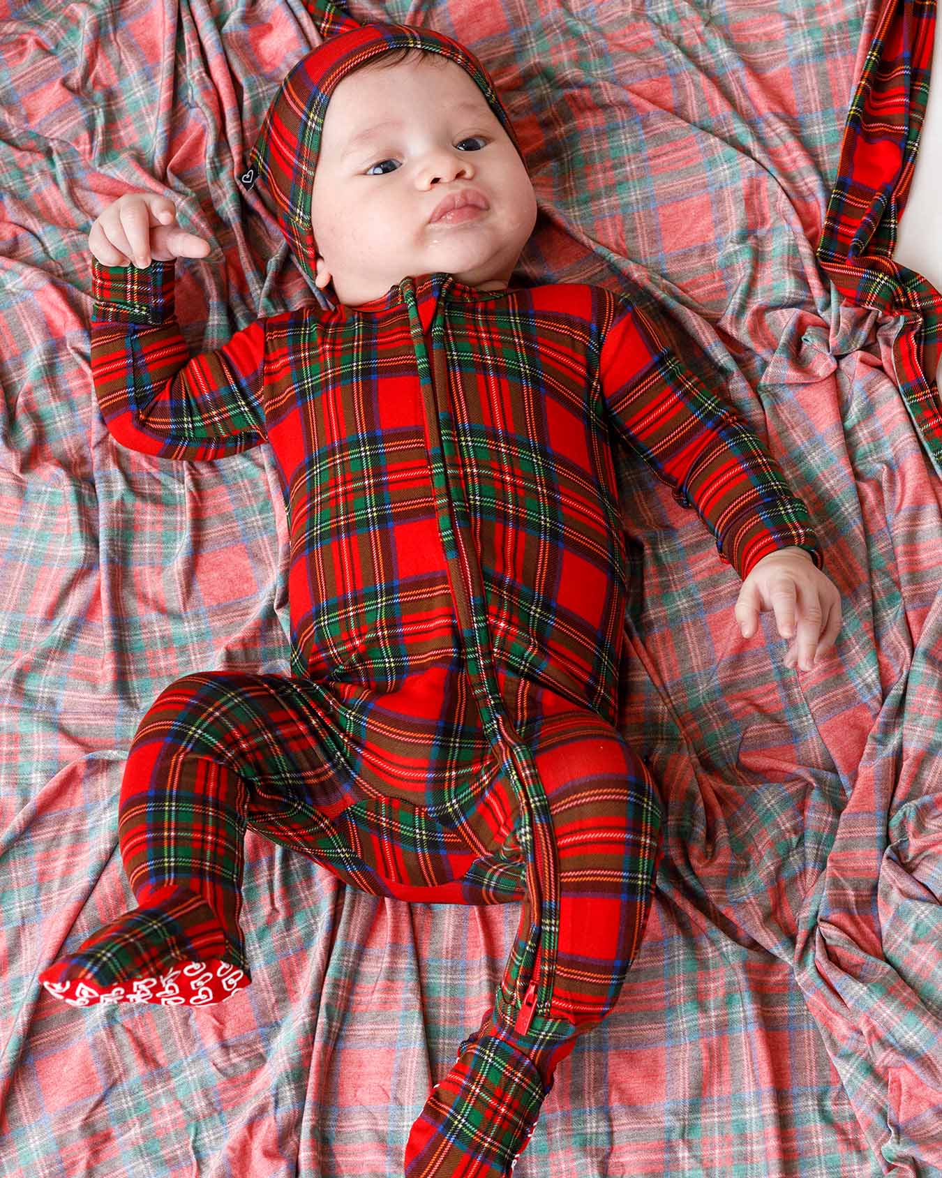 December Zippered Footie (no ruffle)
