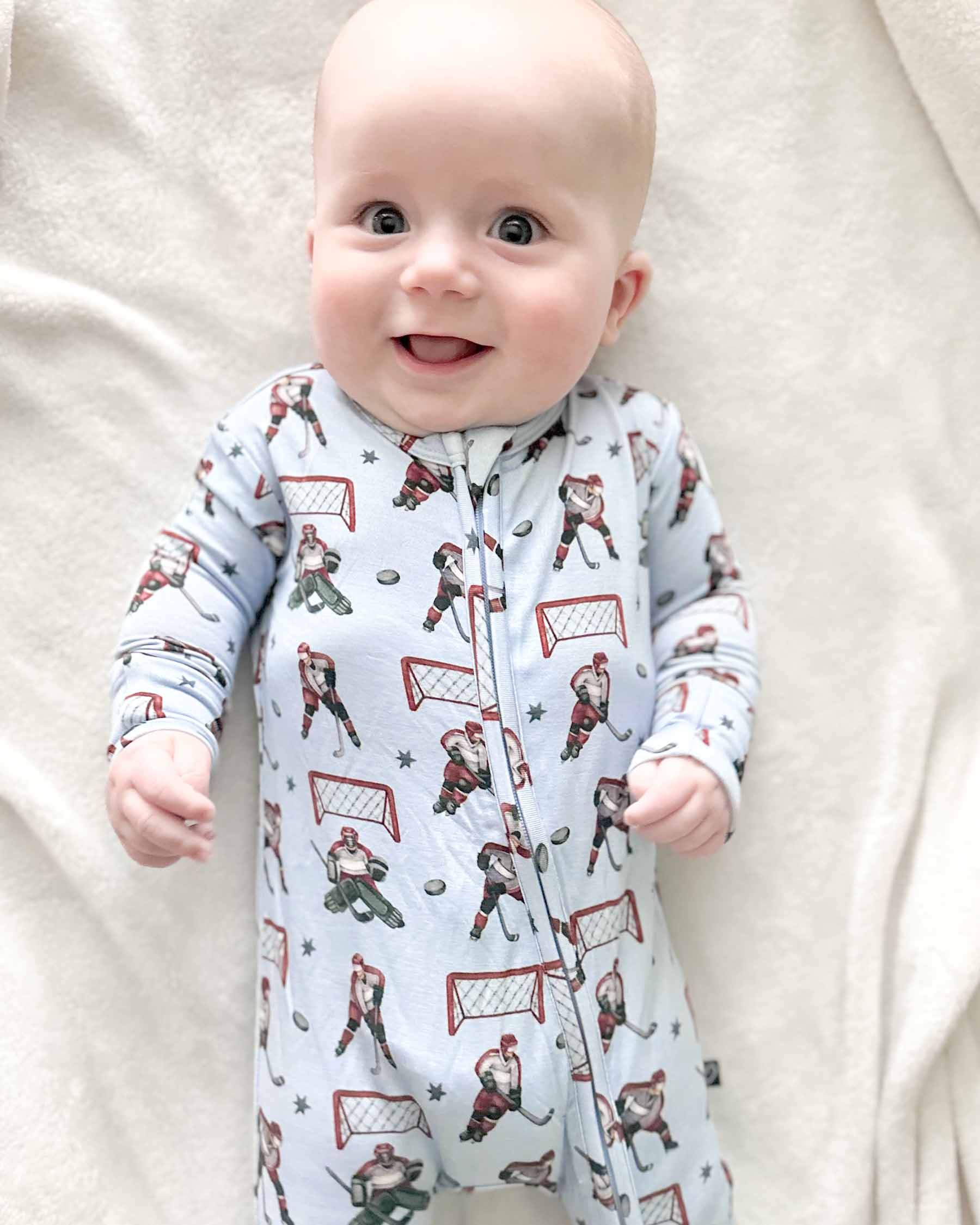 Bobby Zippered Footie