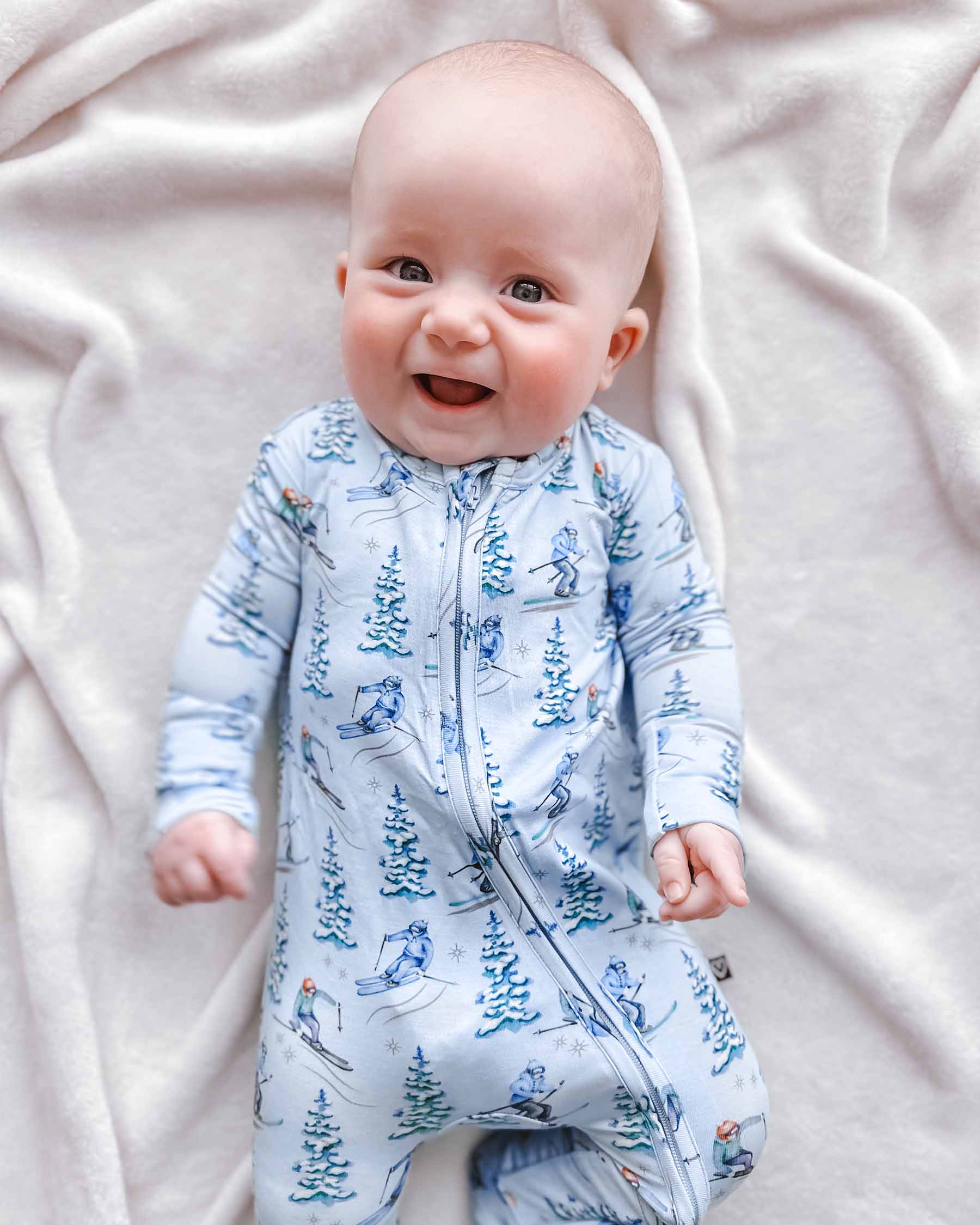 Breck Zippered Footie