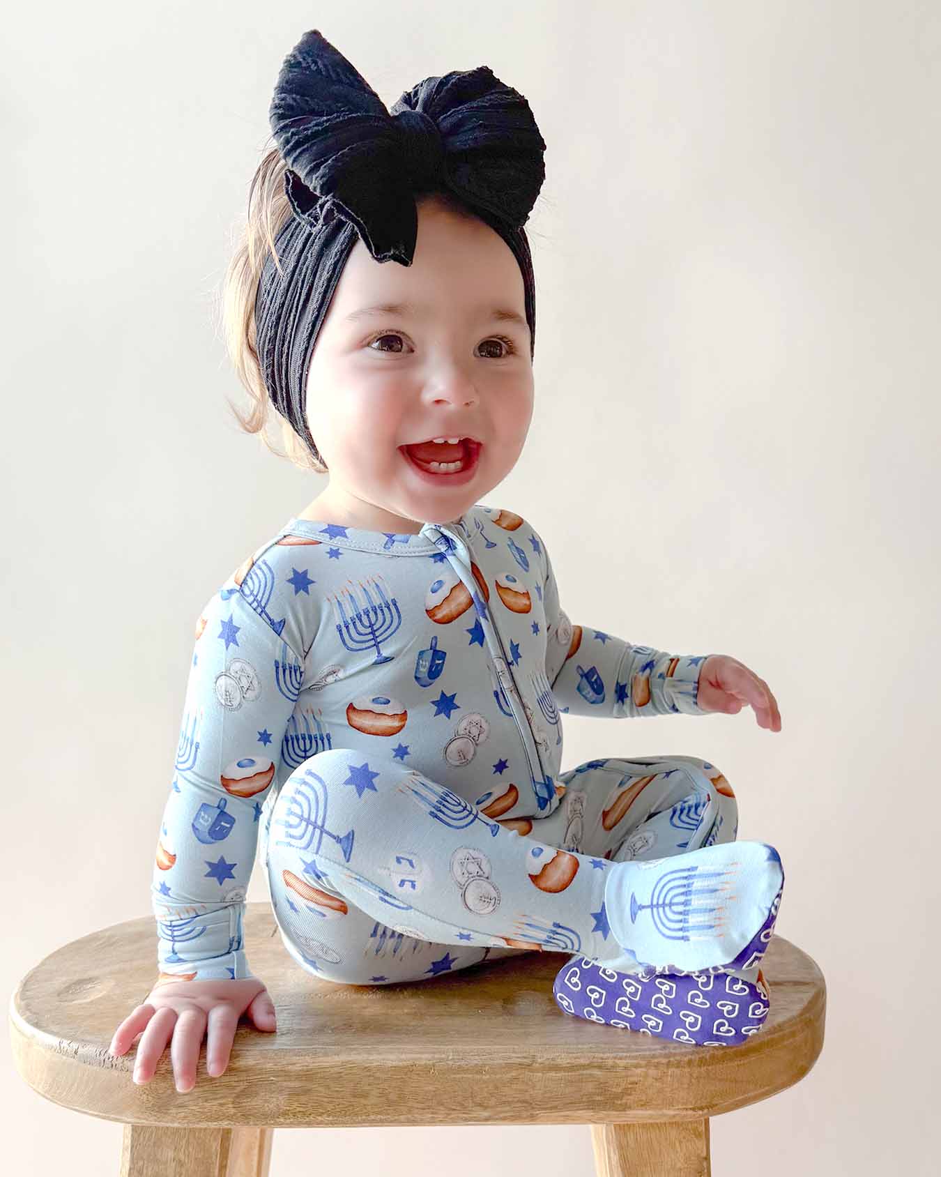 Zohar Zippered Footie