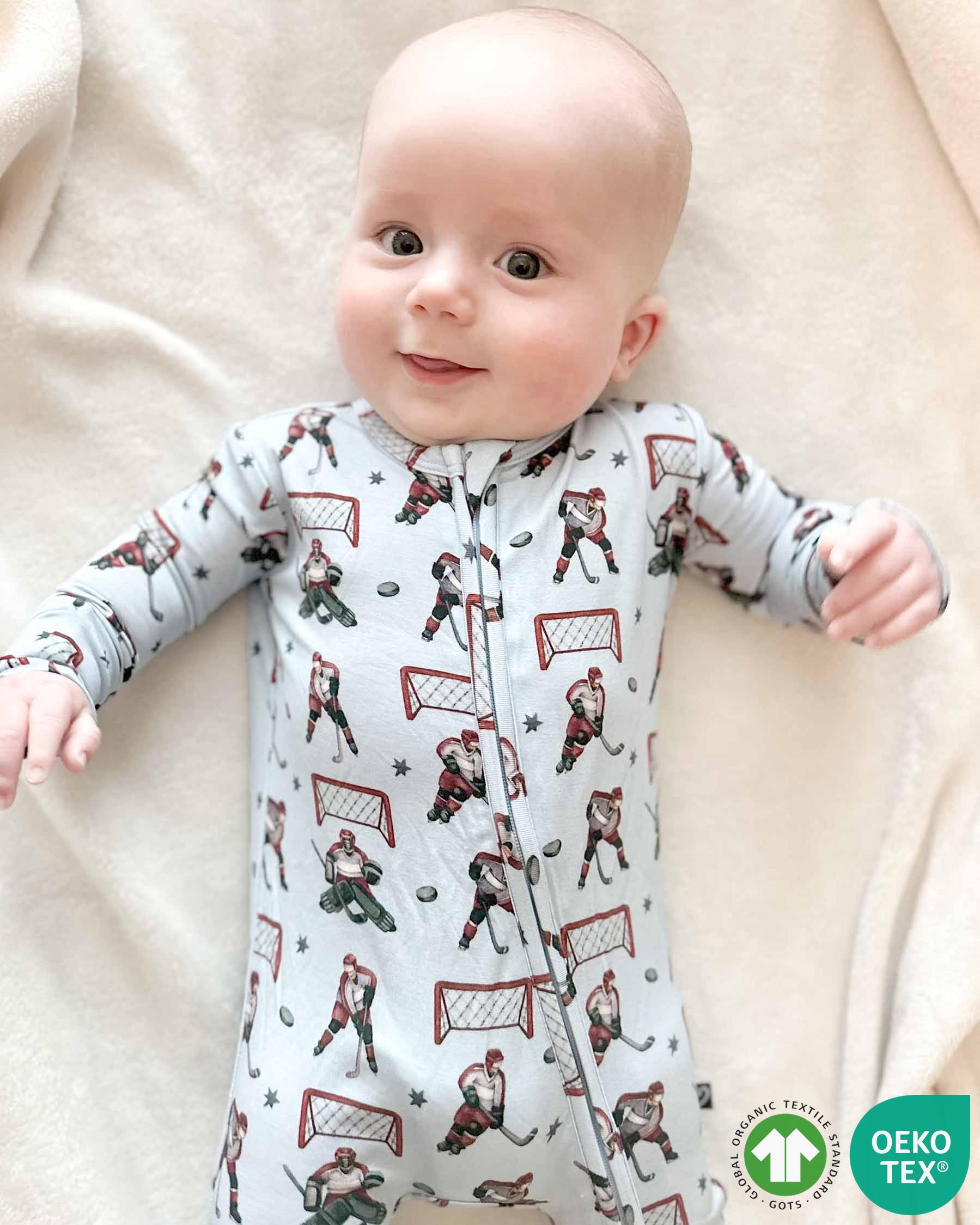 Bobby Zippered Footie