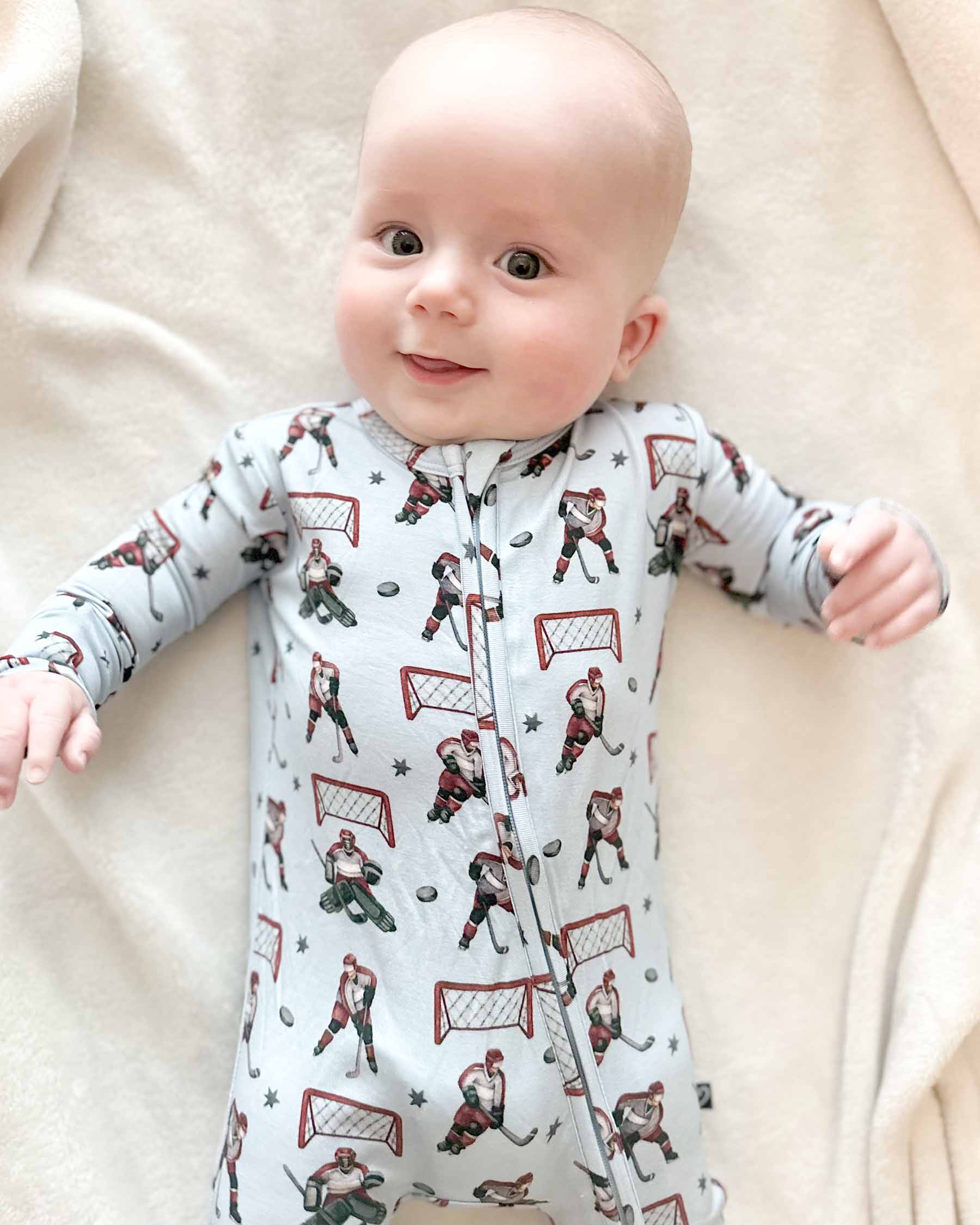 Bobby Zippered Footie