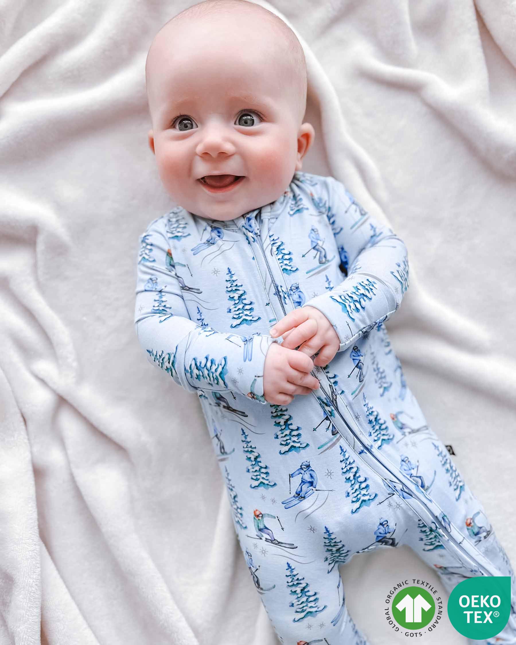 Breck Zippered Footie