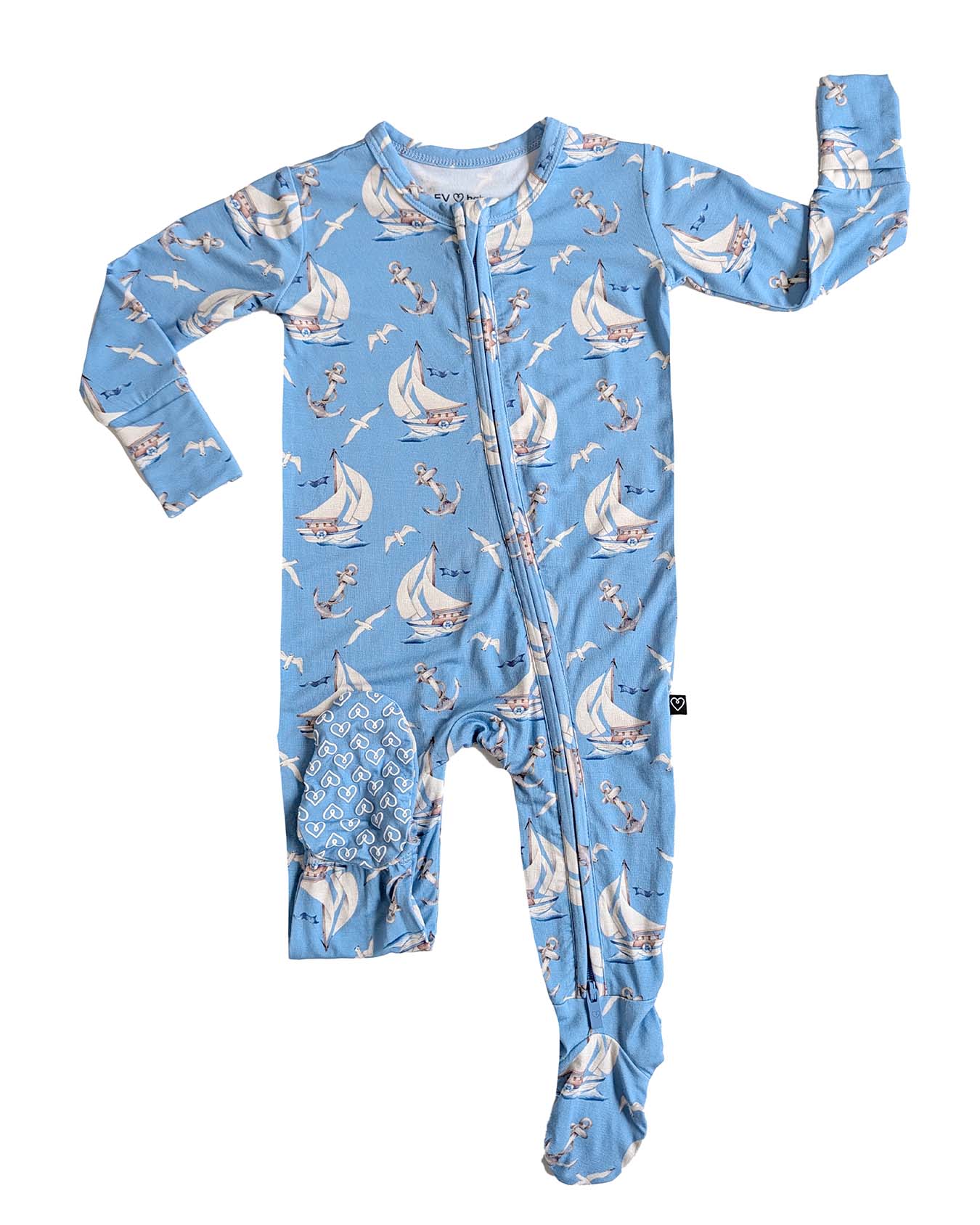 Robert Zippered Footie