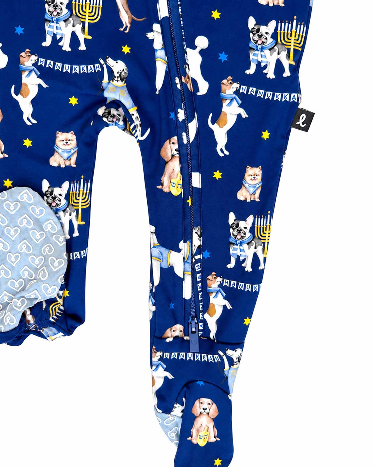 Caleb Zippered Footie