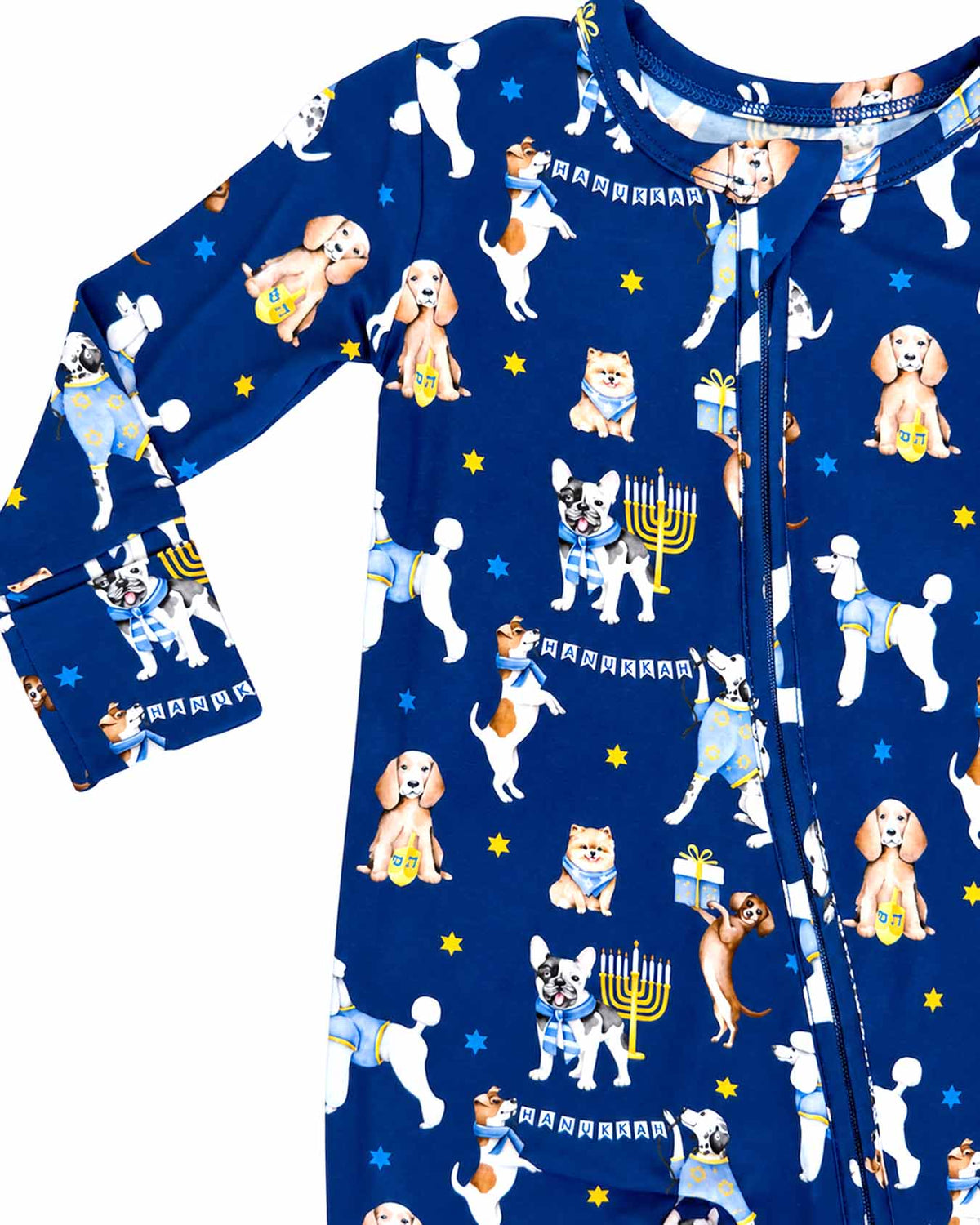 Caleb Zippered Footie