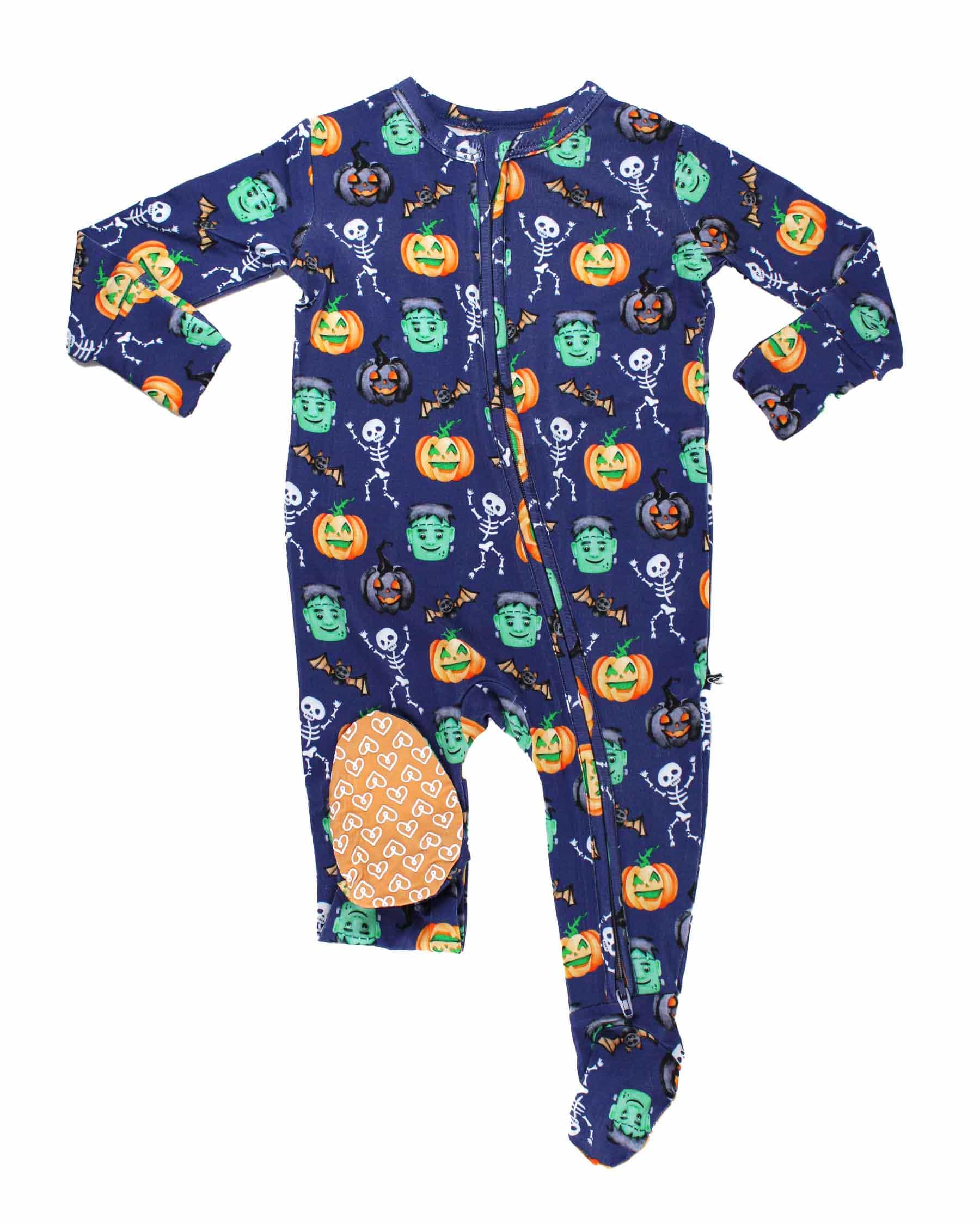 Victor Zippered Footie