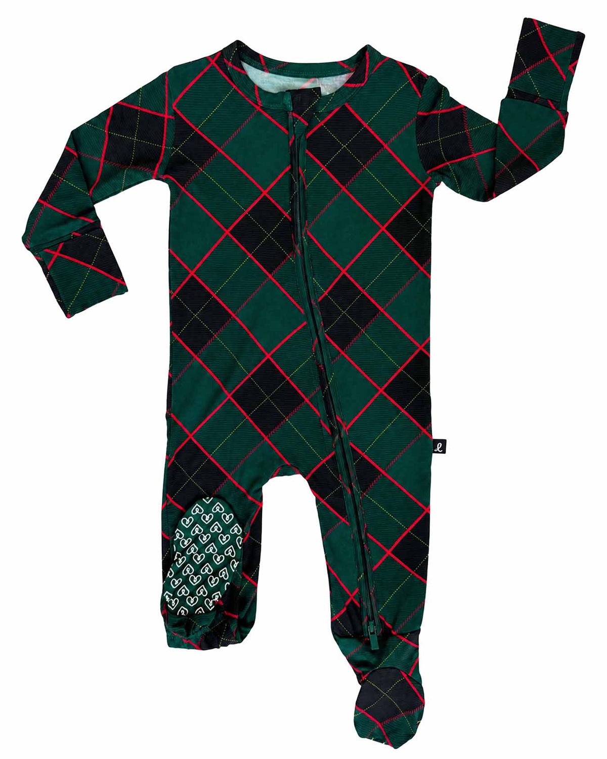 Gabriel Zippered Footie