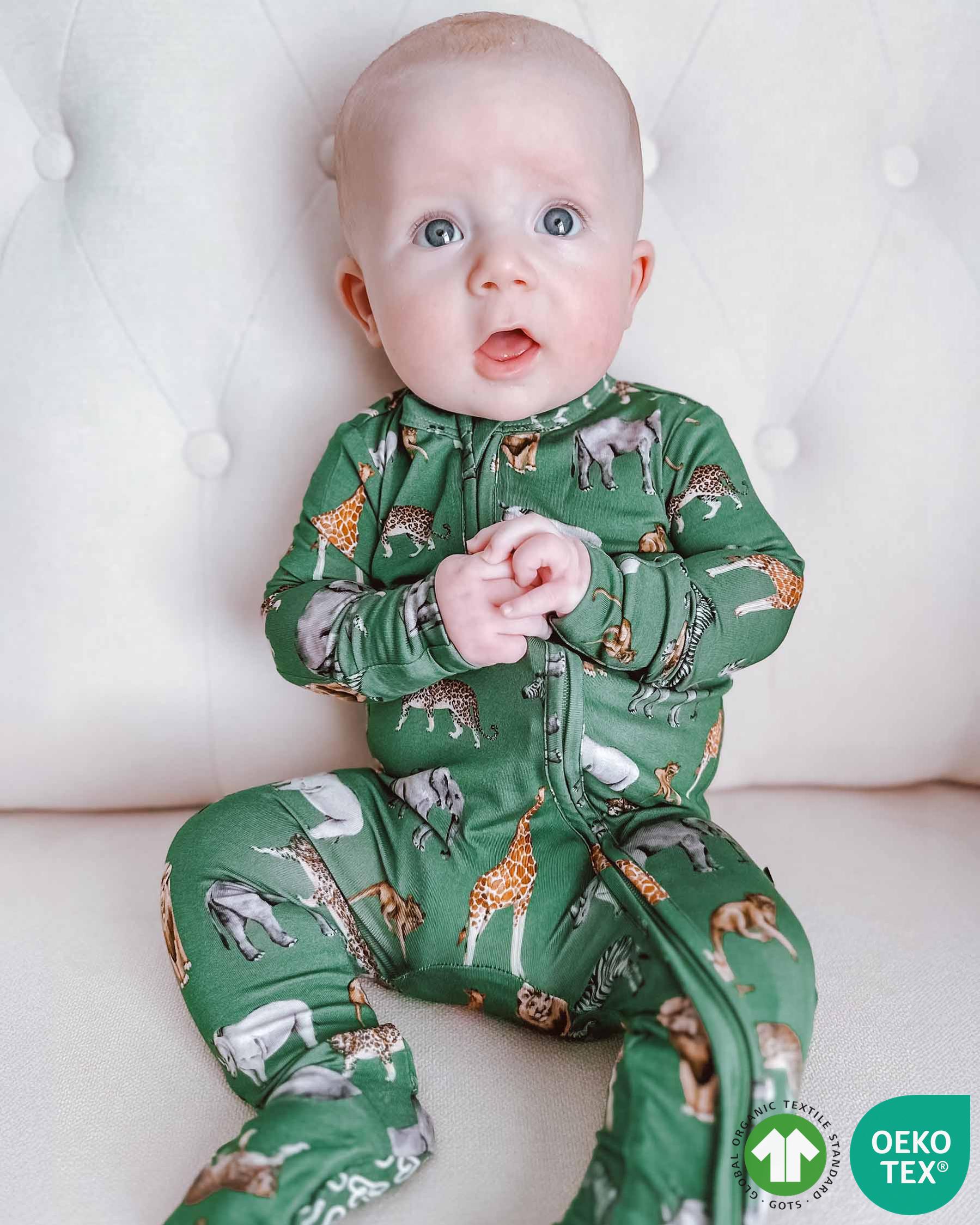 George Zippered Footie