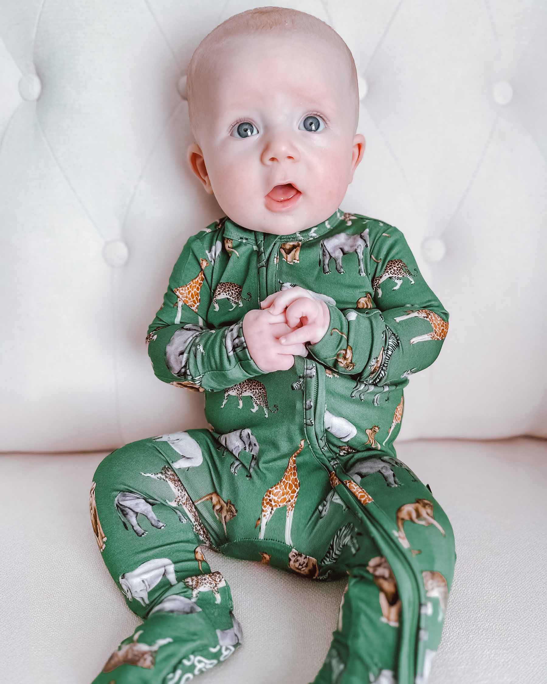 George Zippered Footie