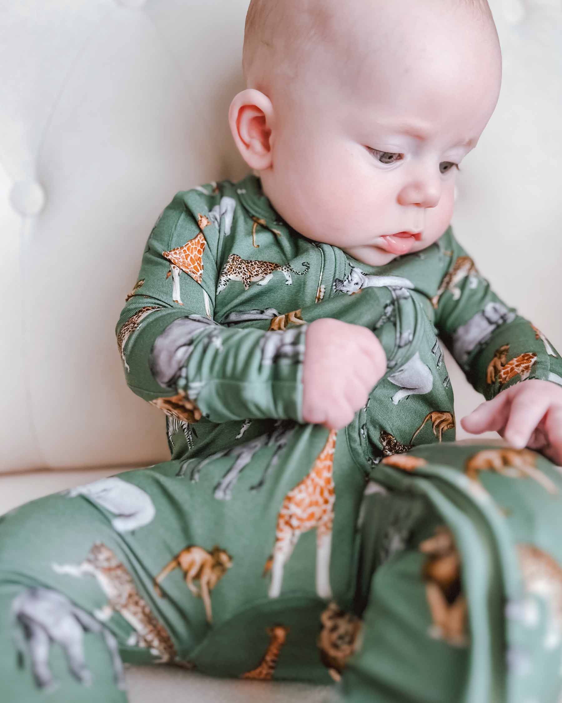 George Zippered Footie