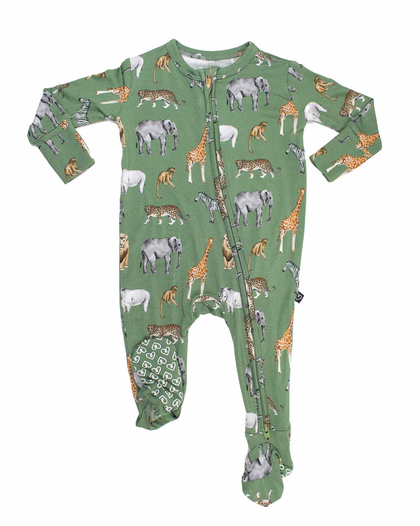George Zippered Footie