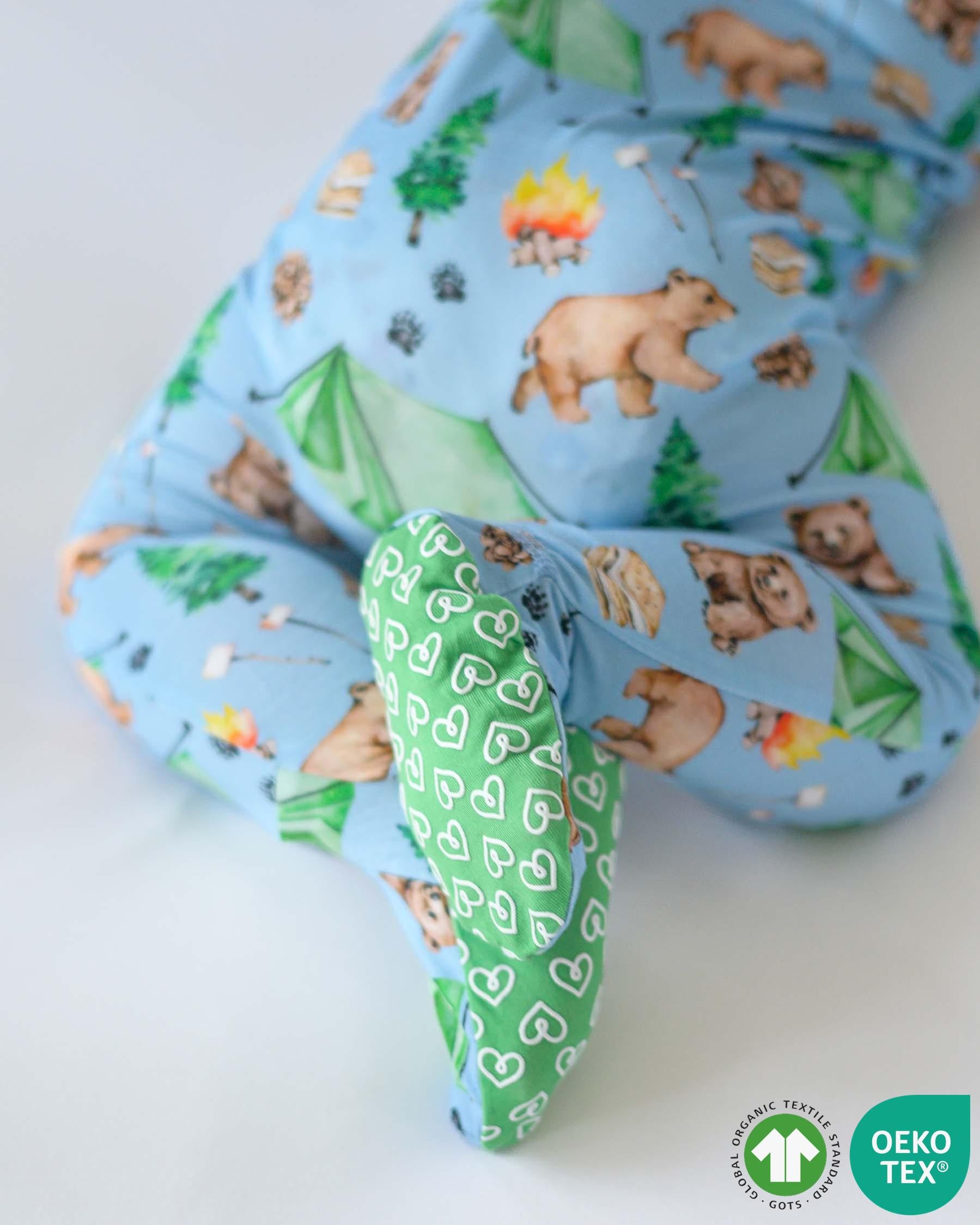 Hunter Zippered Footie