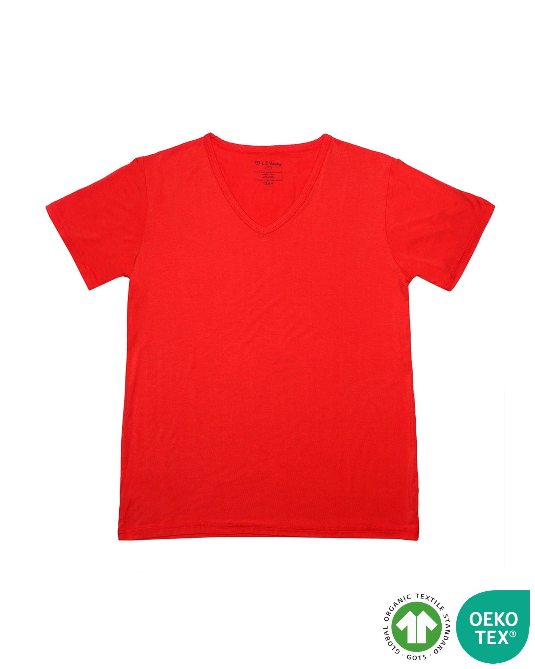 Tomato Red Mama Lounge Top