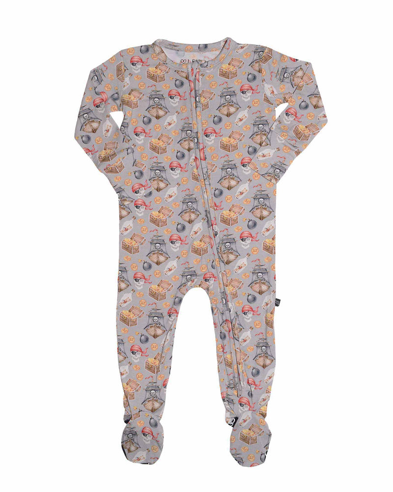 Johnny Zippered Footie