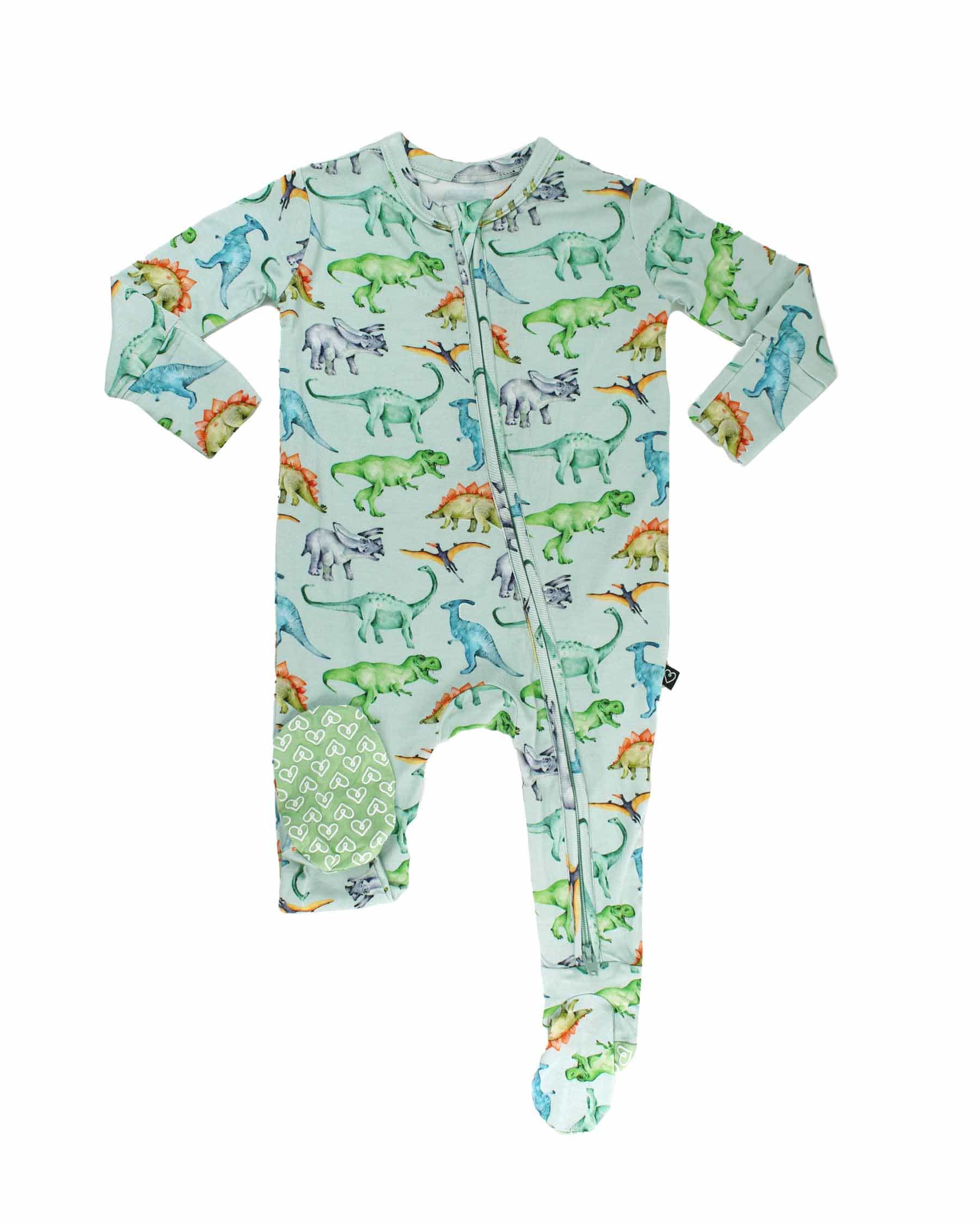 Landon Zippered Footie