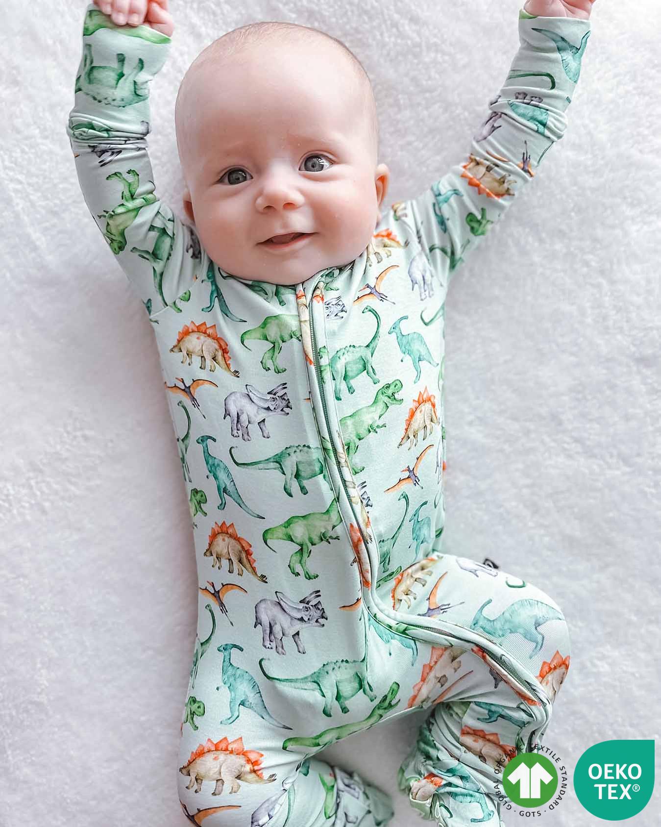 Landon Zippered Footie