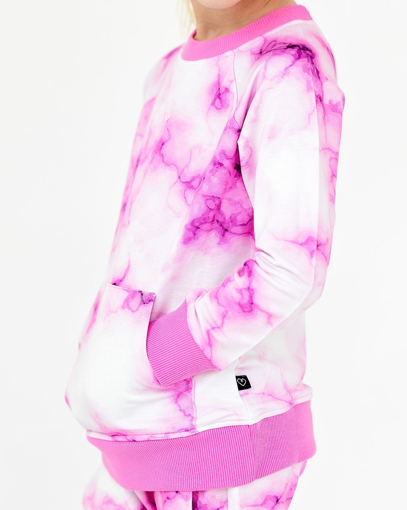 Pink Marble Sweatshirt