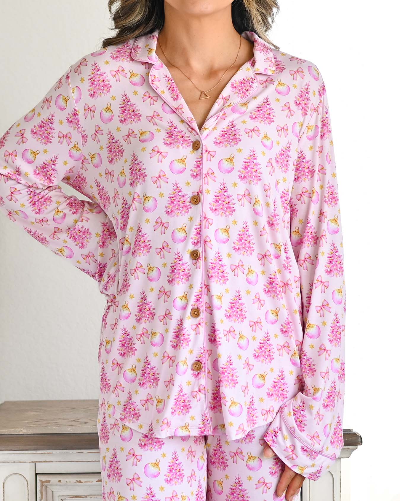 Kristina Mama Classic Long Sleeve PJ