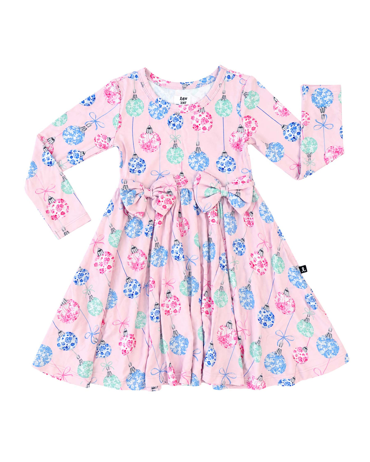 Mariah Bow Twirl Dress