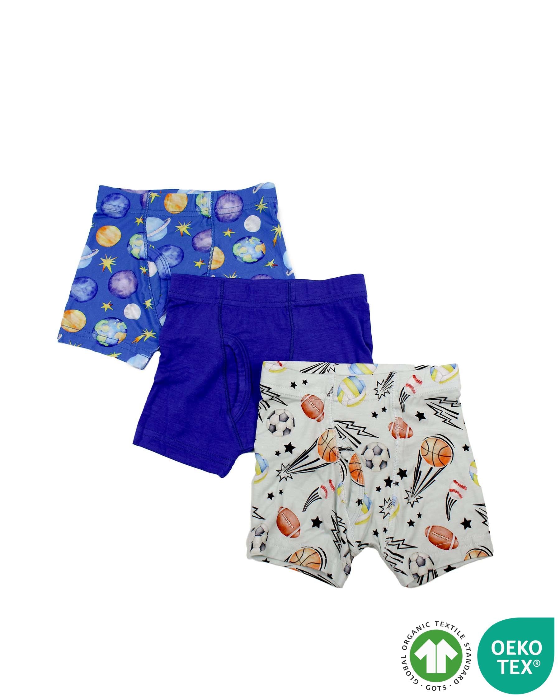 Mike & Max Boy's Briefs Set (Box of 3)