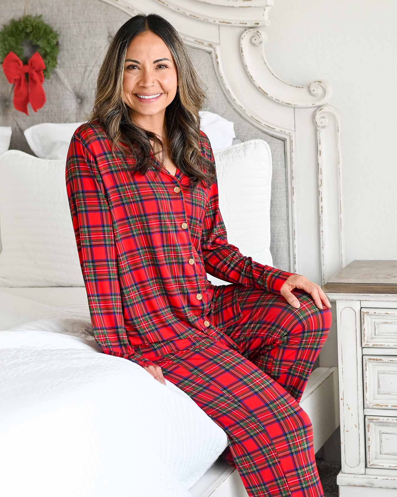 December Mama Classic Long Sleeve PJ