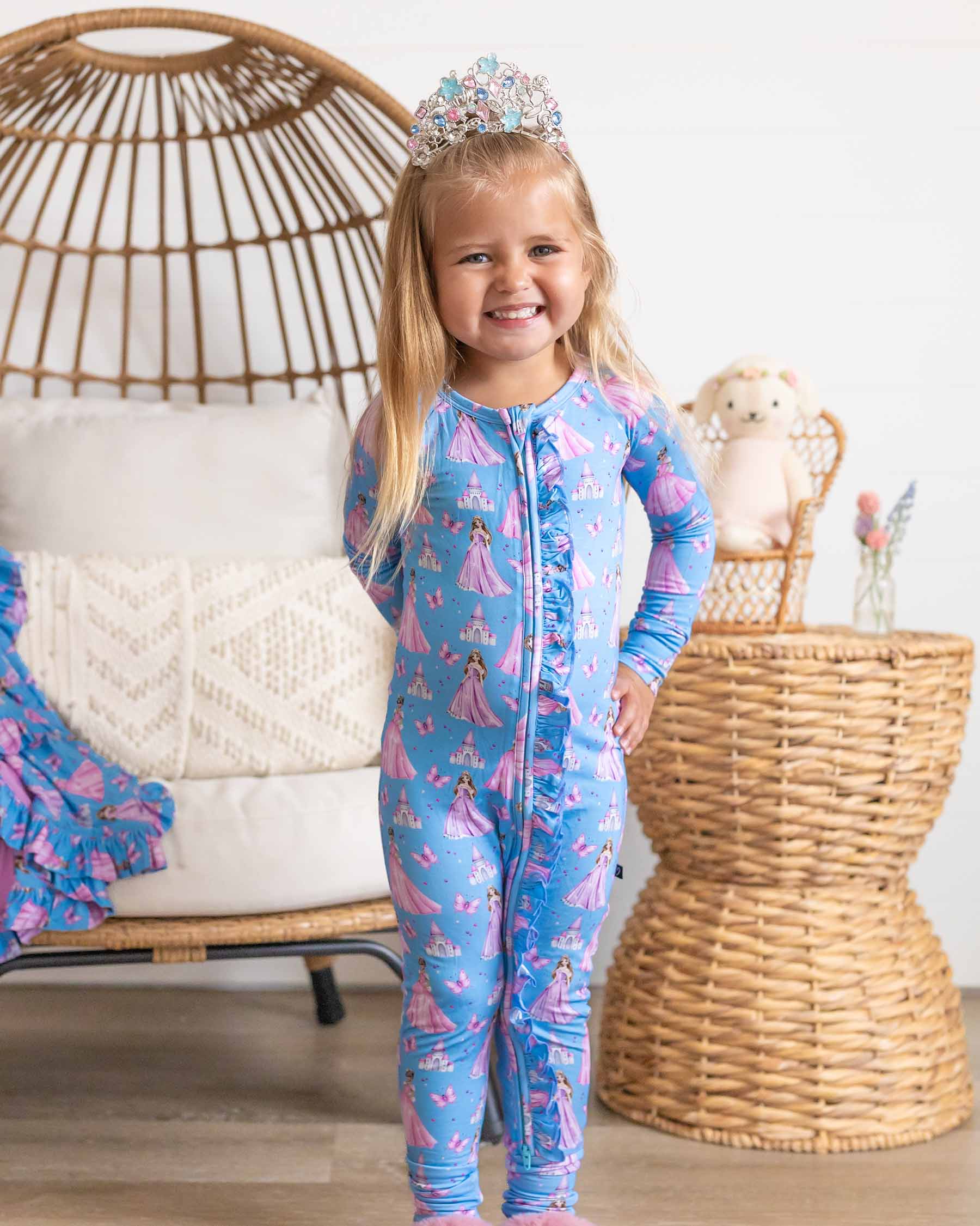 Kinsley Ruffled Convertible Romper