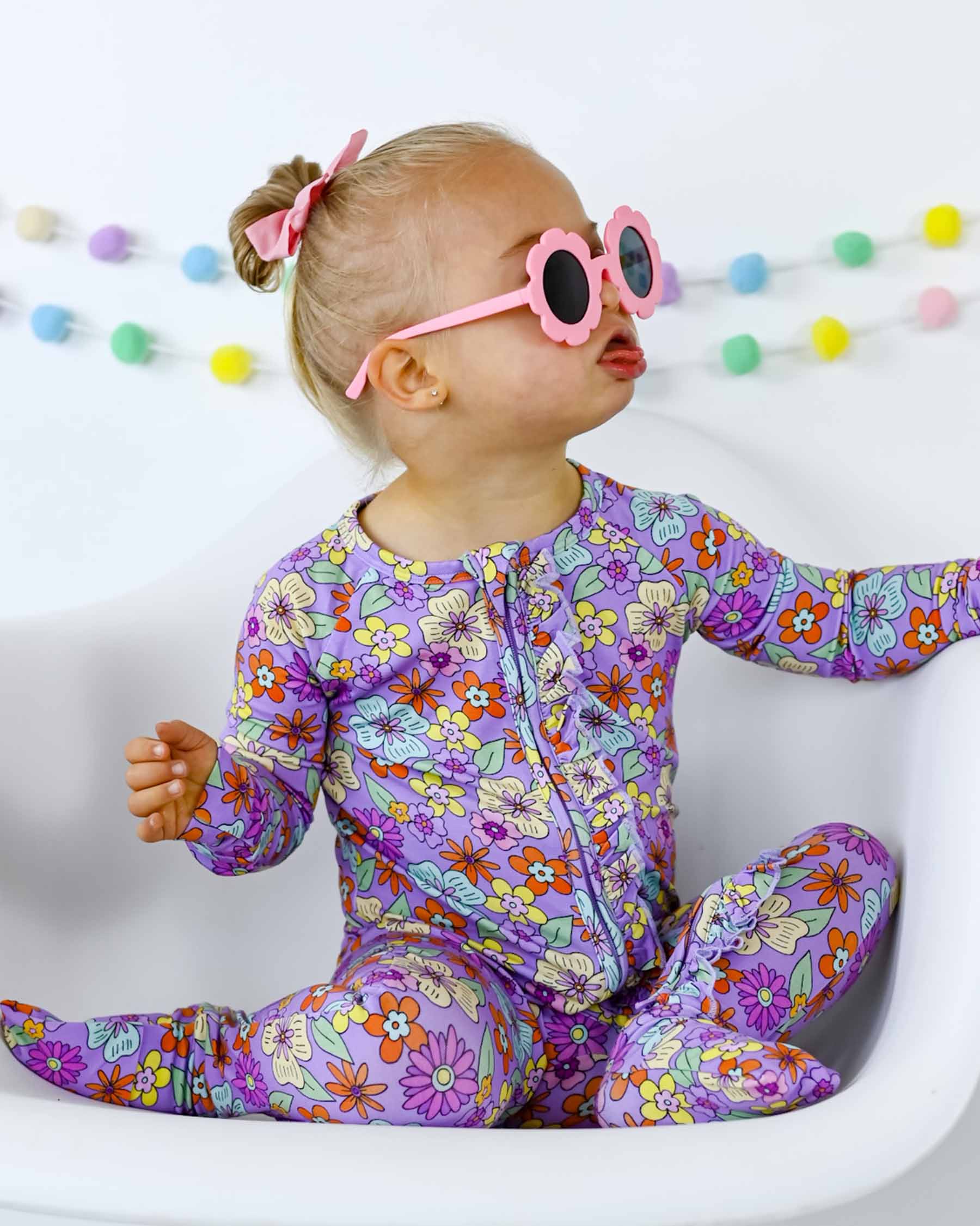Lucy Ruffled Convertible Romper