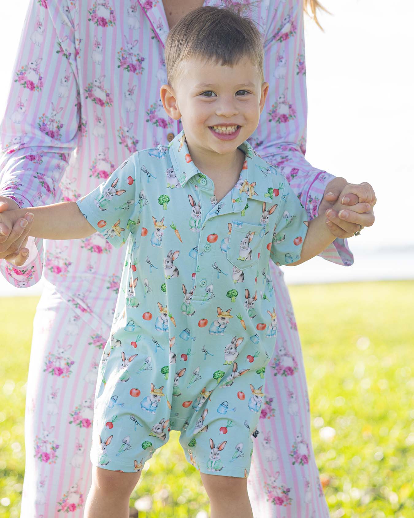 Michael Bunny Polo Romper