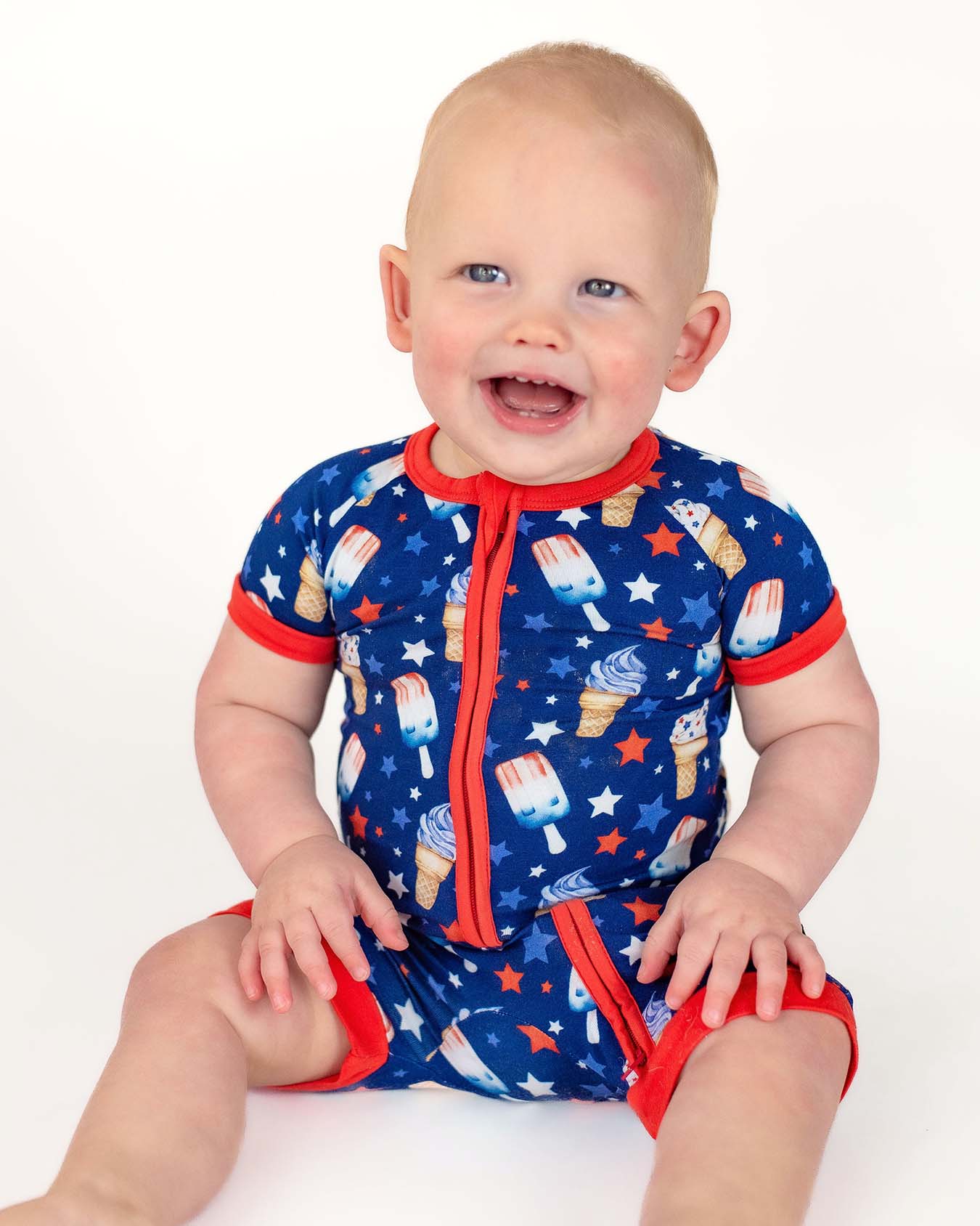 ロンパース・カバーオール Nova Quilt Overall Iris Confetti 6-12m New Arrivals