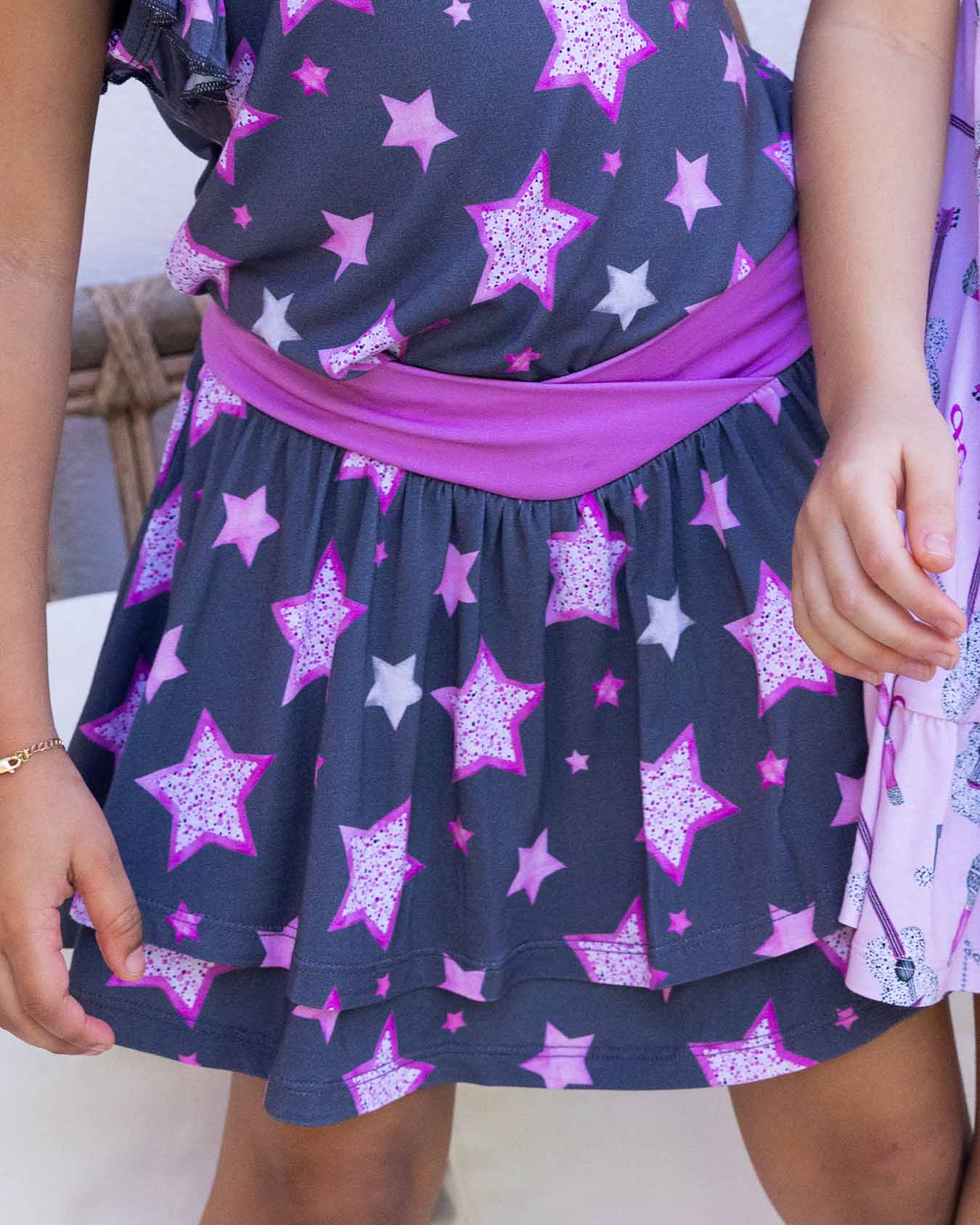 Estelle Dip Waist Skort