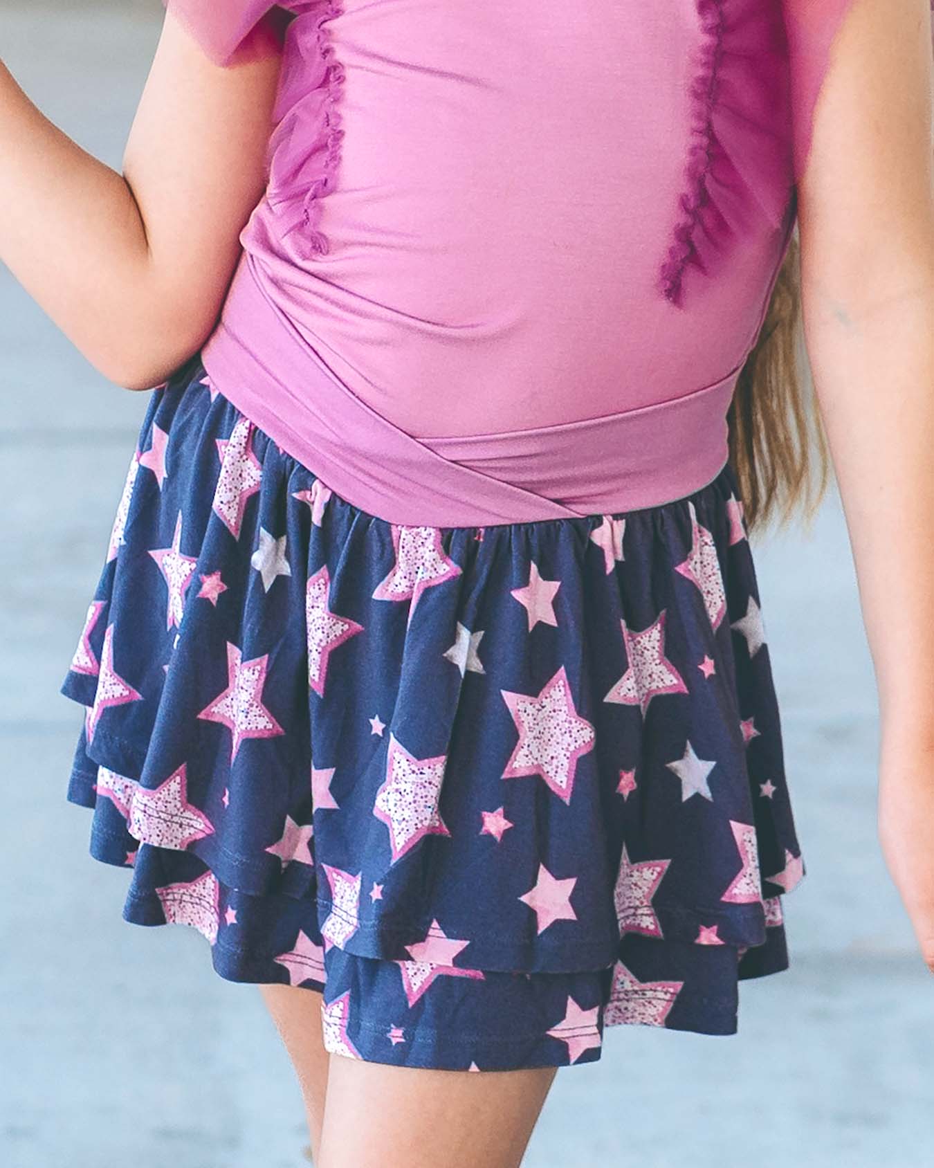 Estelle Dip Waist Skort