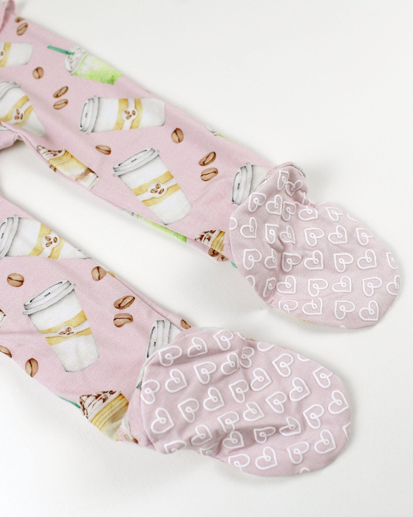 Star Ruffled Zippered Footie