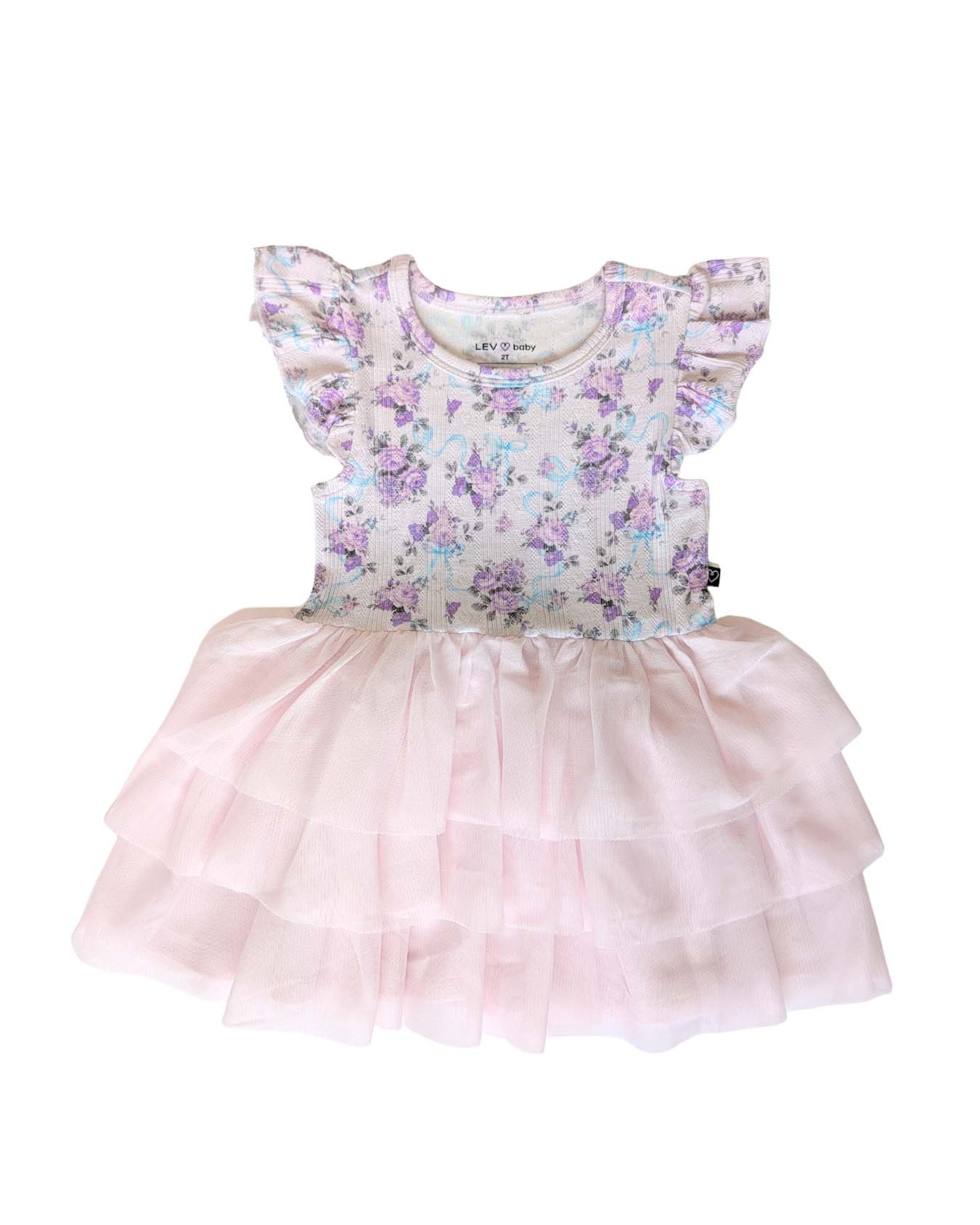 Etta Pointelle Tutu Tulle Dress