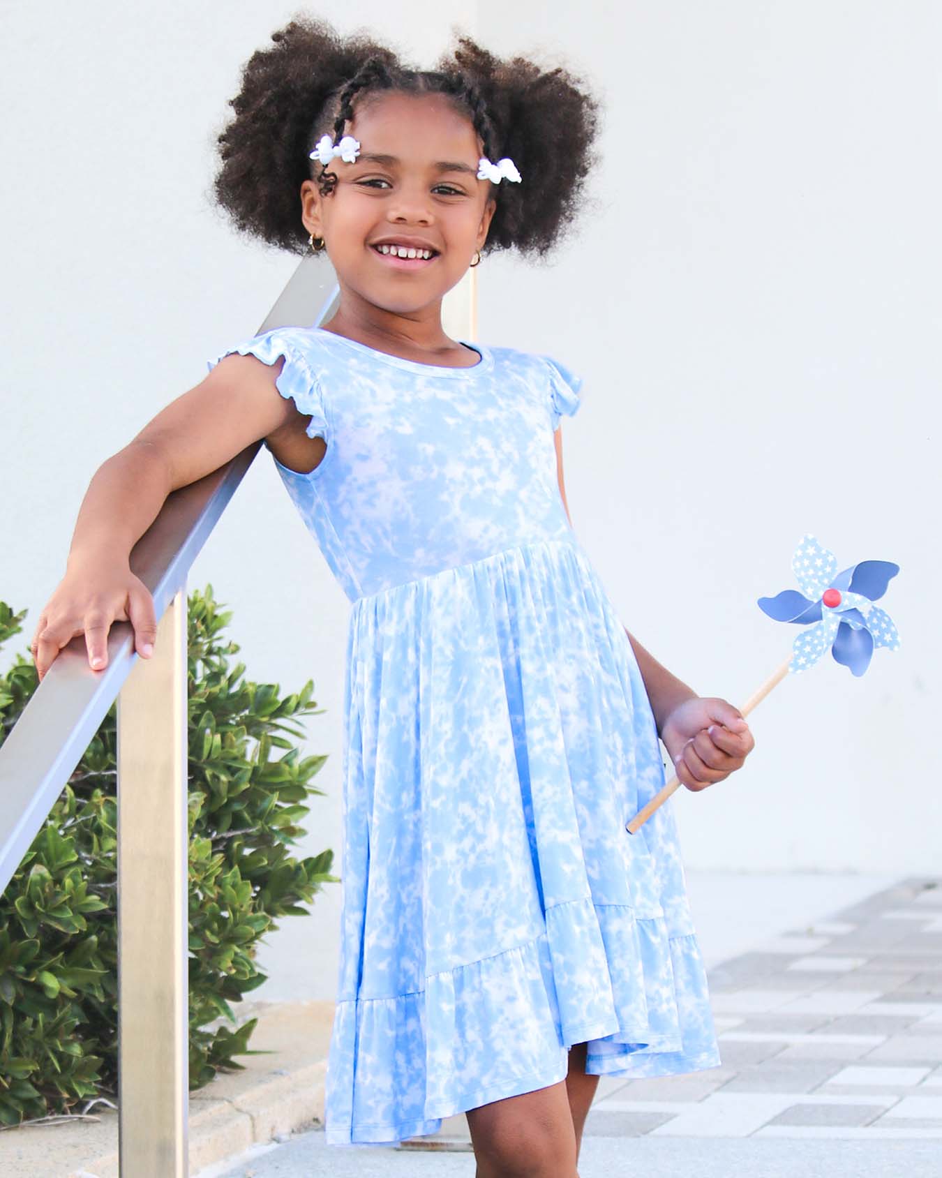 Sky Twirl Dress